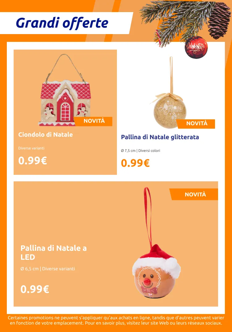 Acquistare decorazioni natalizie da 4 novembre a 18 novembre di 2025 - Pagina del volantino 15