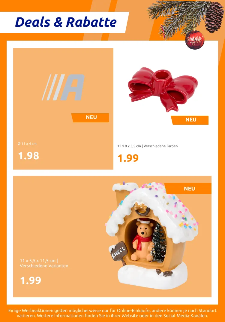 Weihnachtsdekoration von 4. November bis 18. November 2025 - Prospekt seite 15