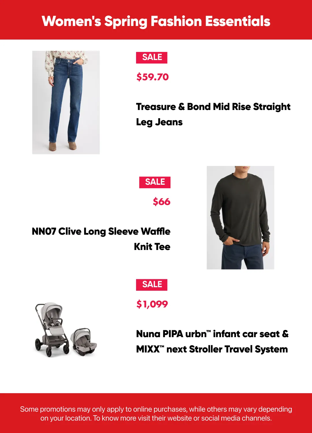 Weekly ad Women's Spring Fashion Essentials from February 20 to March 6 2026 - Page 15