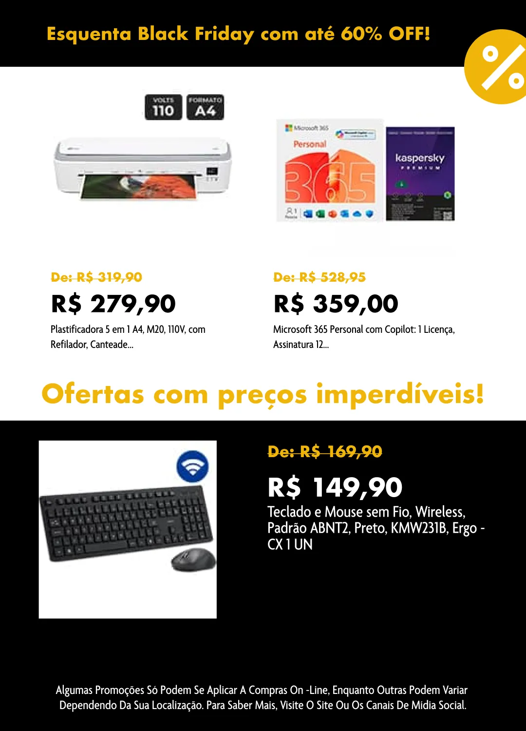 Encarte de Black Friday 7 de novembro até 24 de novembro 2025 - Pagina 16