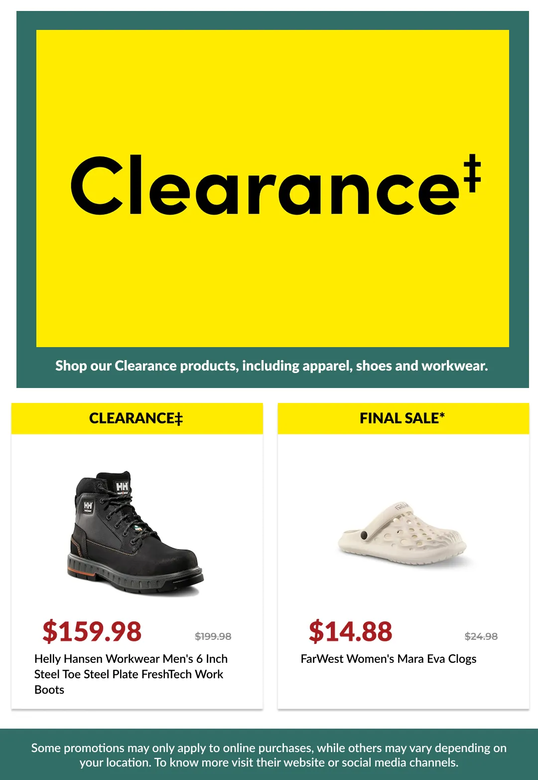 Sale & clearance from June 18 to July 2 2026 - flyer page 16