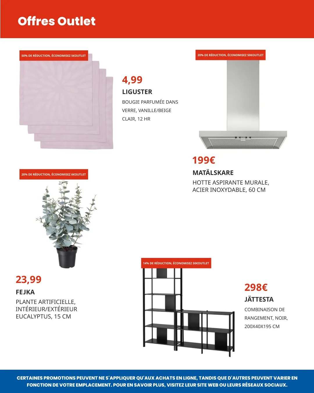 Offres Outlet du 19 janvier au 31 janvier 2026 - Catalogue page 14