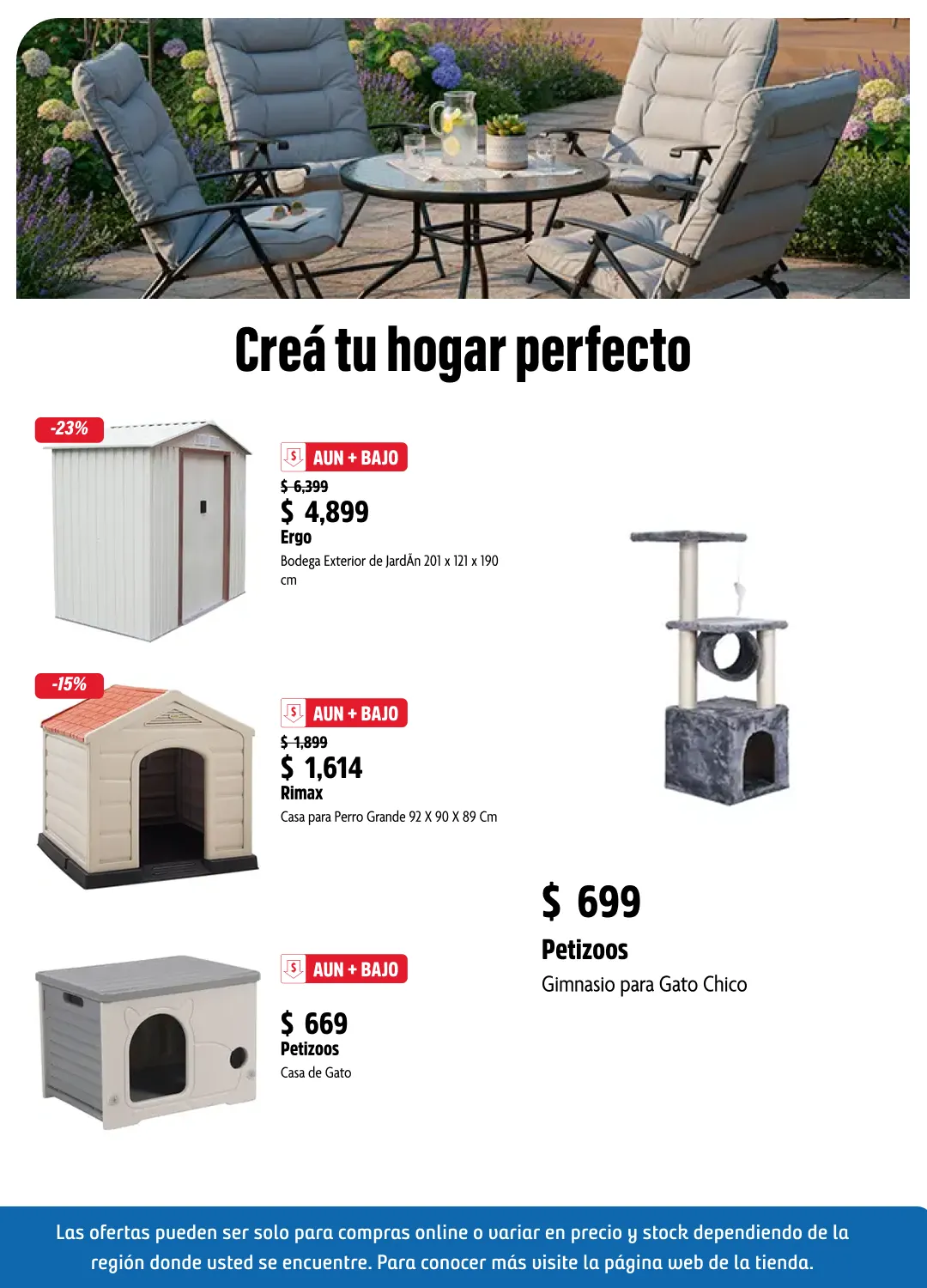 Catálogo de Ofertas Aire Libre y Jardín 21 de abril al 5 de mayo 2026 - Pagina 6