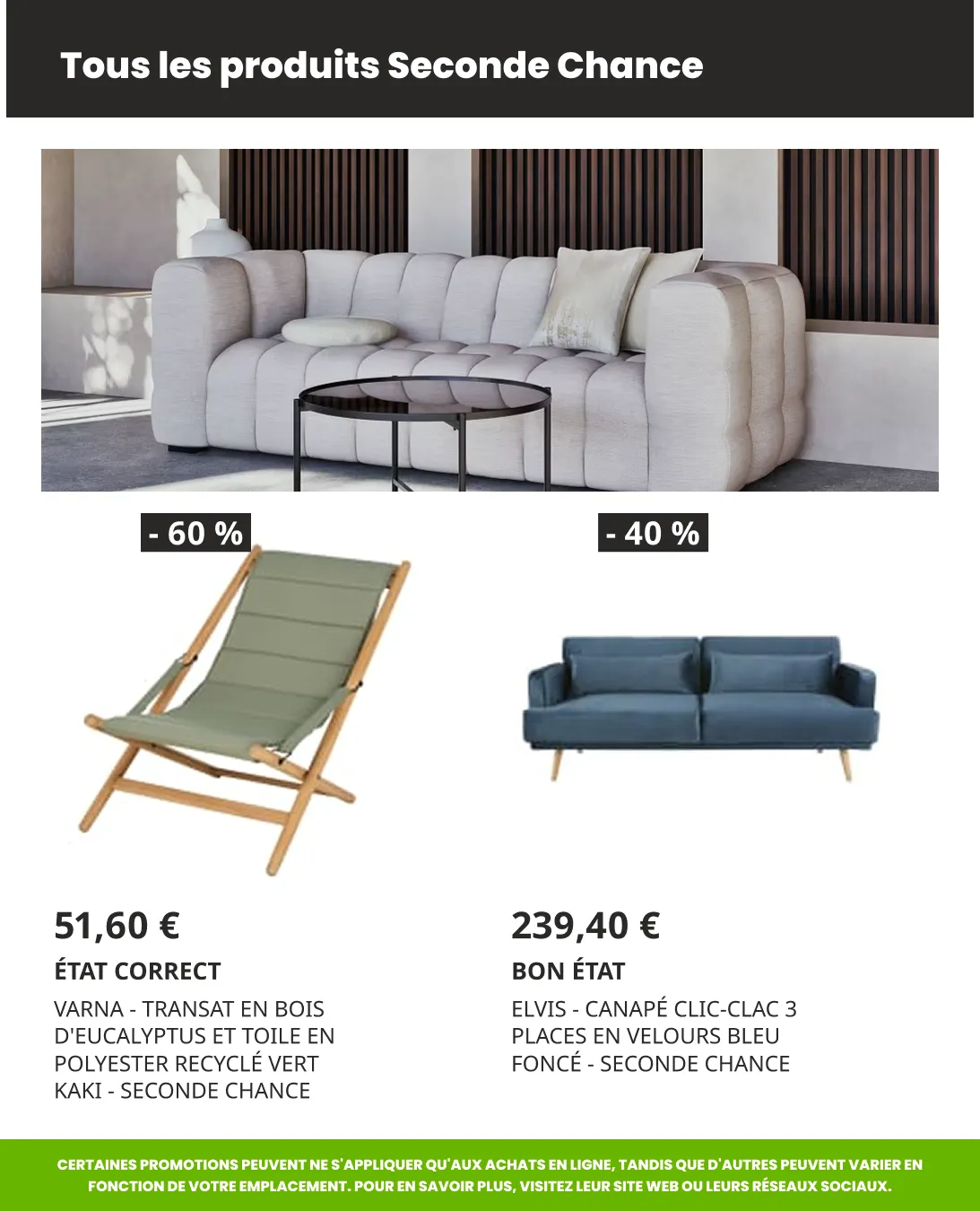 Seconde Chance du 22 avril au 6 mai 2026 - Catalogue page 16