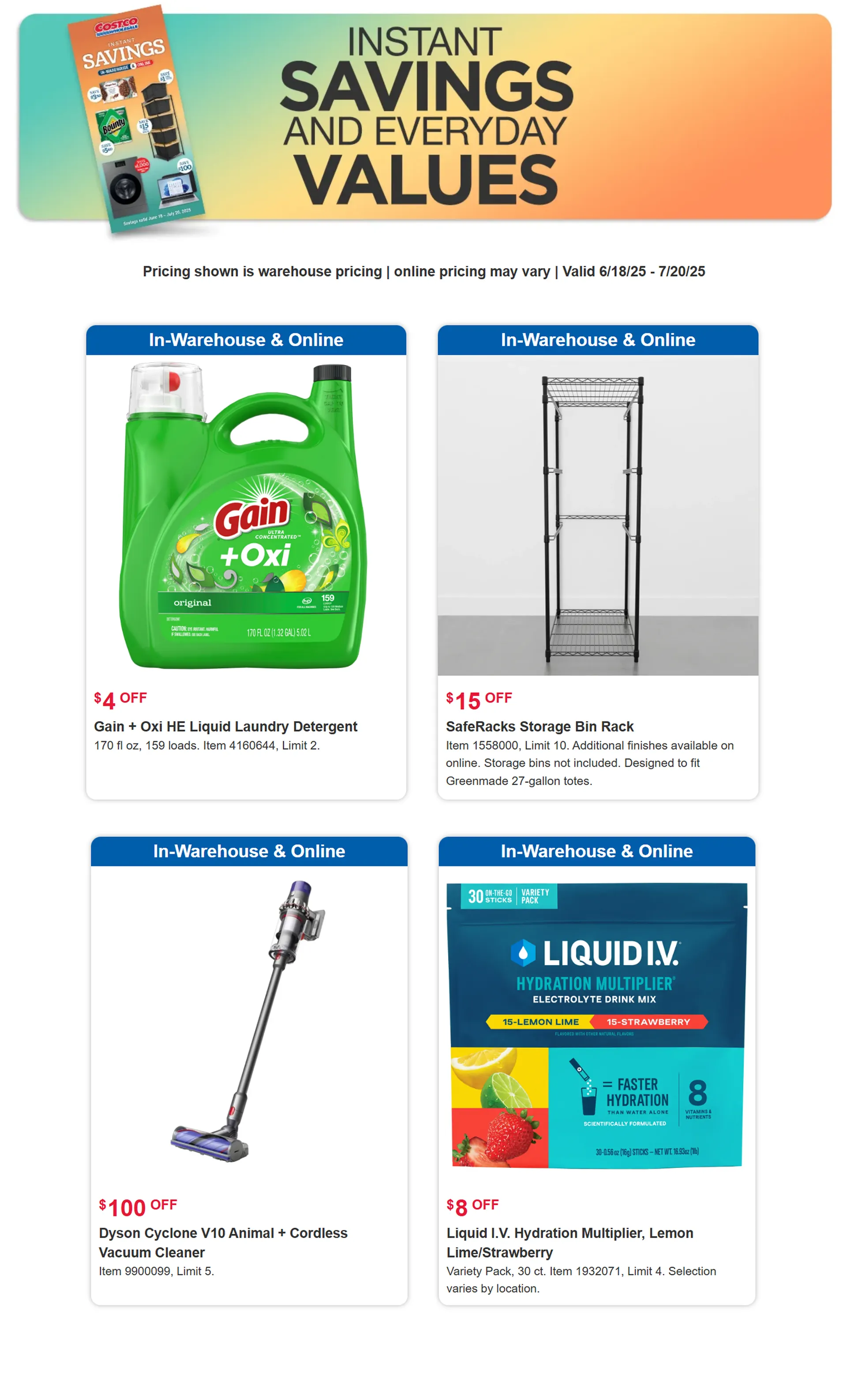 Weekly ad Weekly Savings from June 18 to July 21 2025 - Page 4