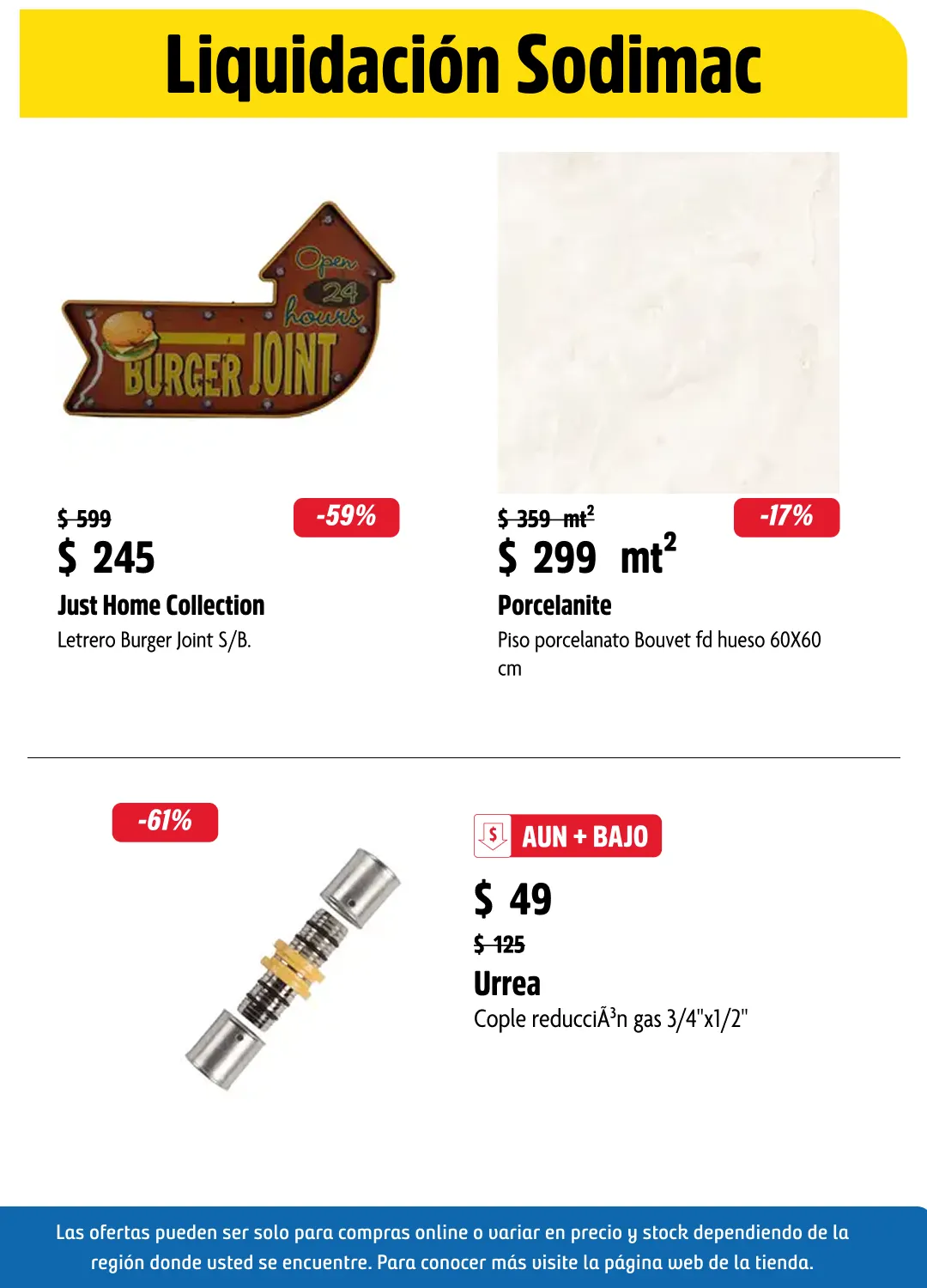 Catálogo de Liquidación Sodimac 18 de marzo al 1 de abril 2026 - Pagina 7