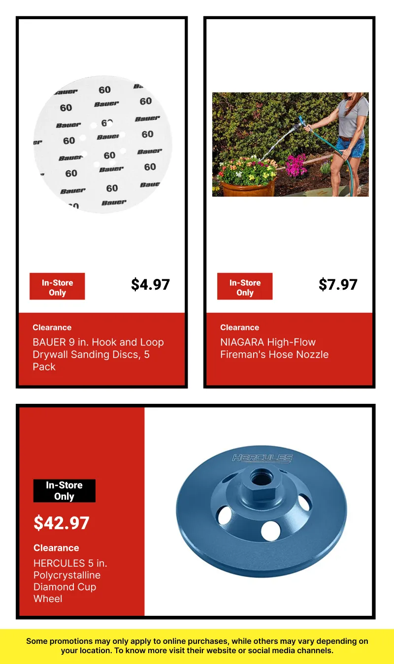 Weekly ad Clearance Tools At Harbor Freight from June 26 to July 10 2026 - Page 19