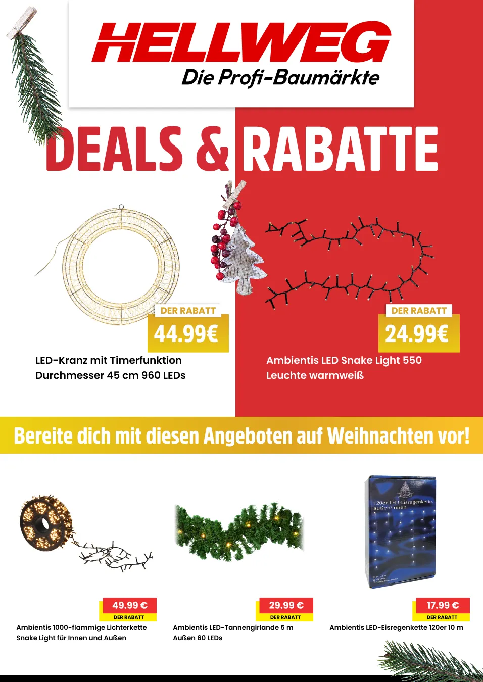 Rabatte von 22. Oktober bis 30. November 2025 - Prospekt seite 