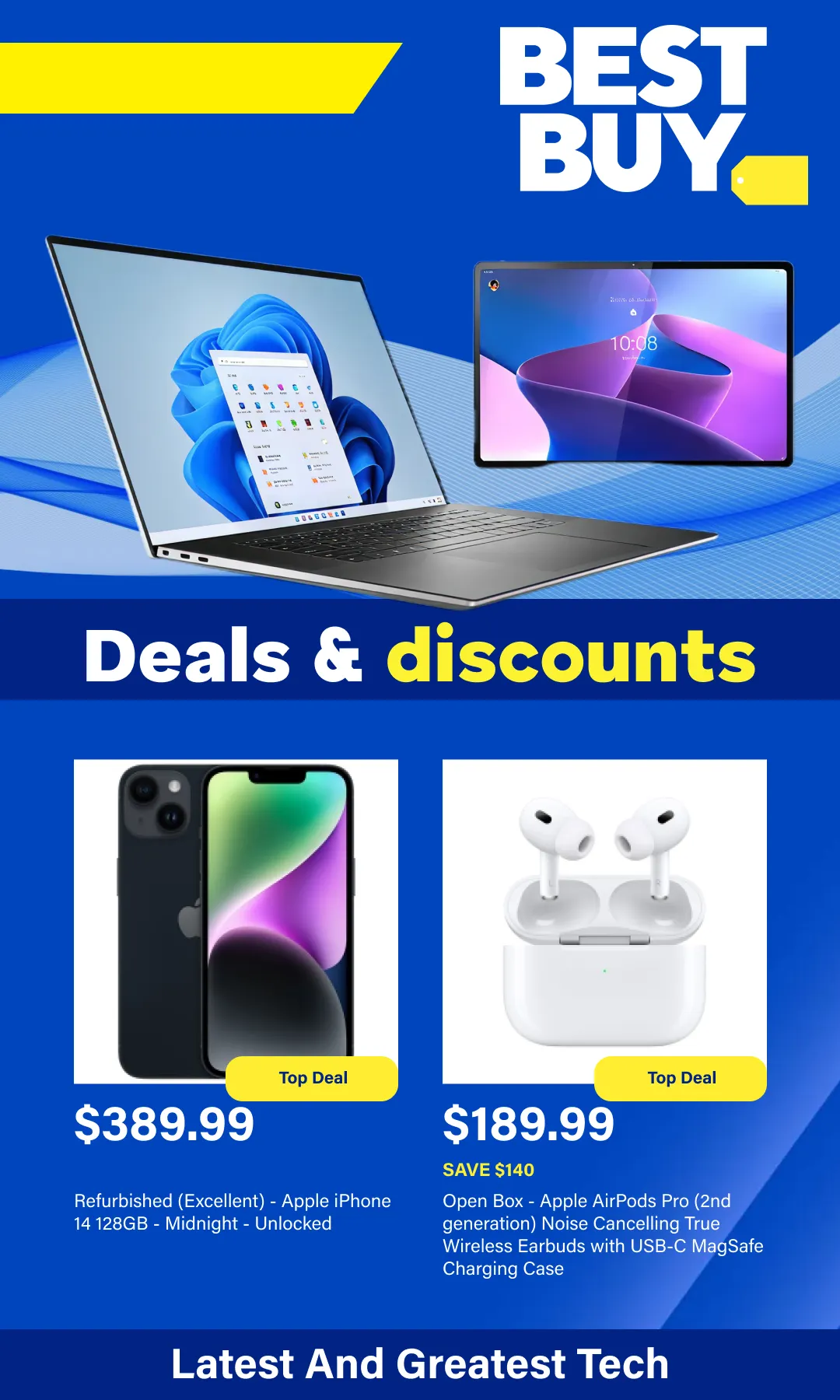 Flyer from March 20 to April 8 2026 - flyer page 1