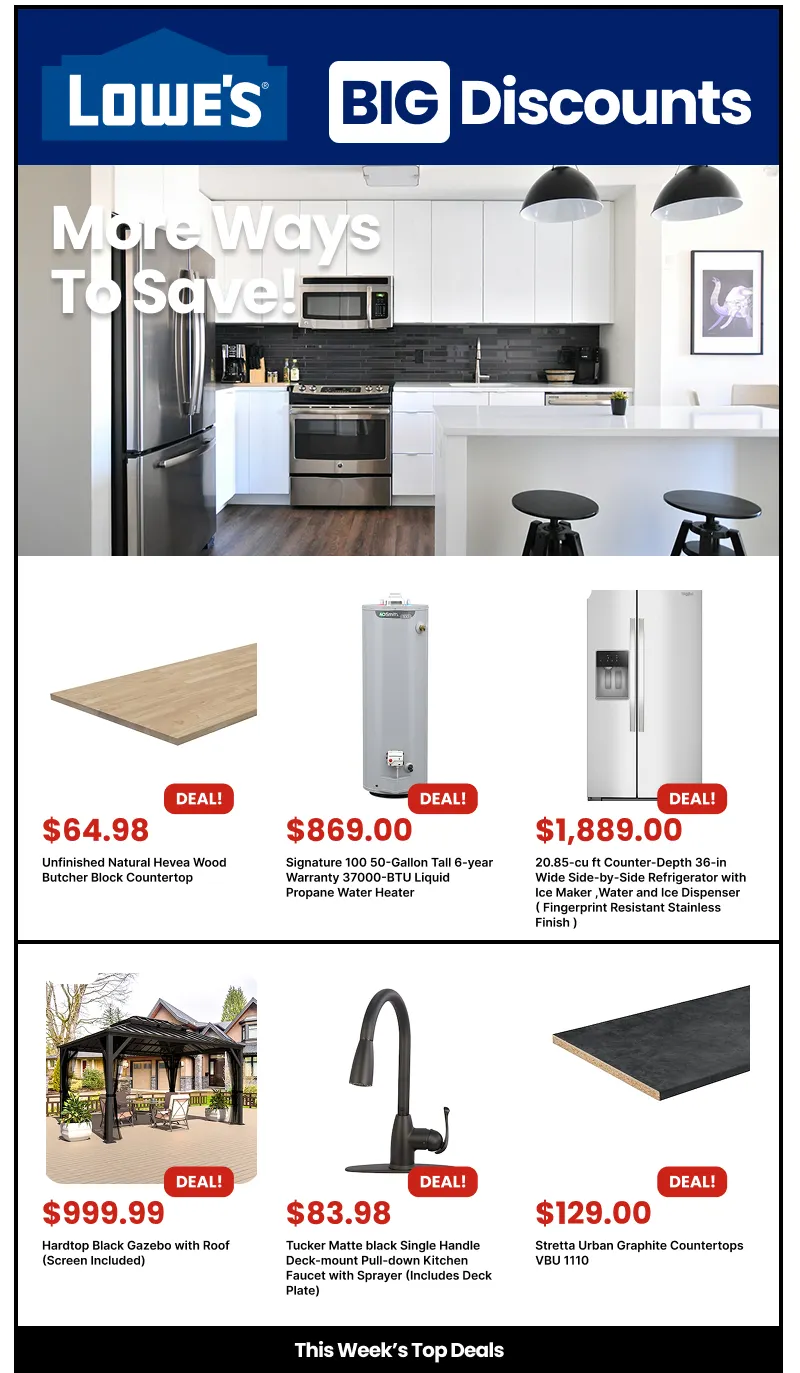Weekly ad Lowe's Deals from March 10 to March 24 2026 - Page 