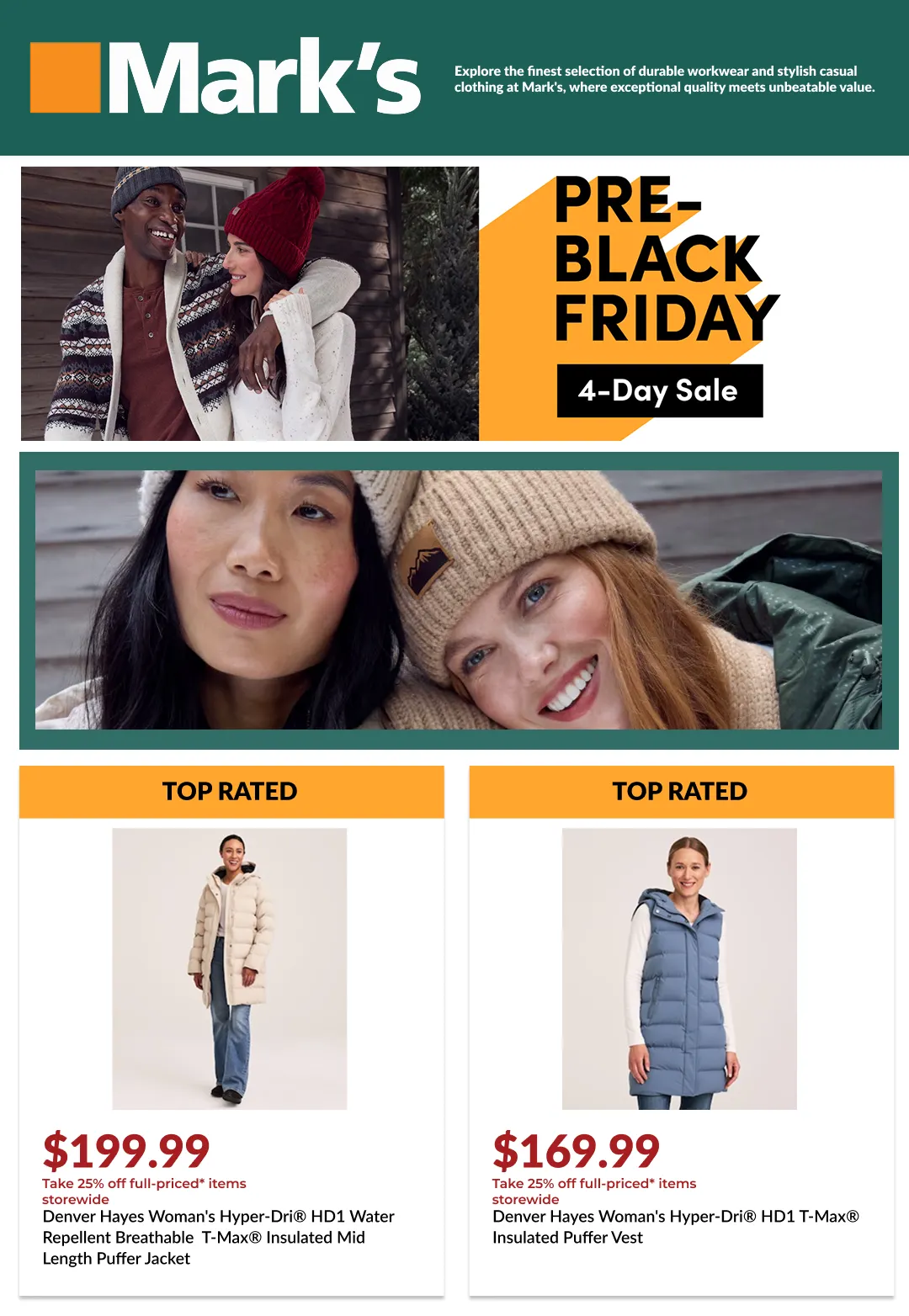 Black friday sale from November 14 to November 28 2025 - flyer page 1