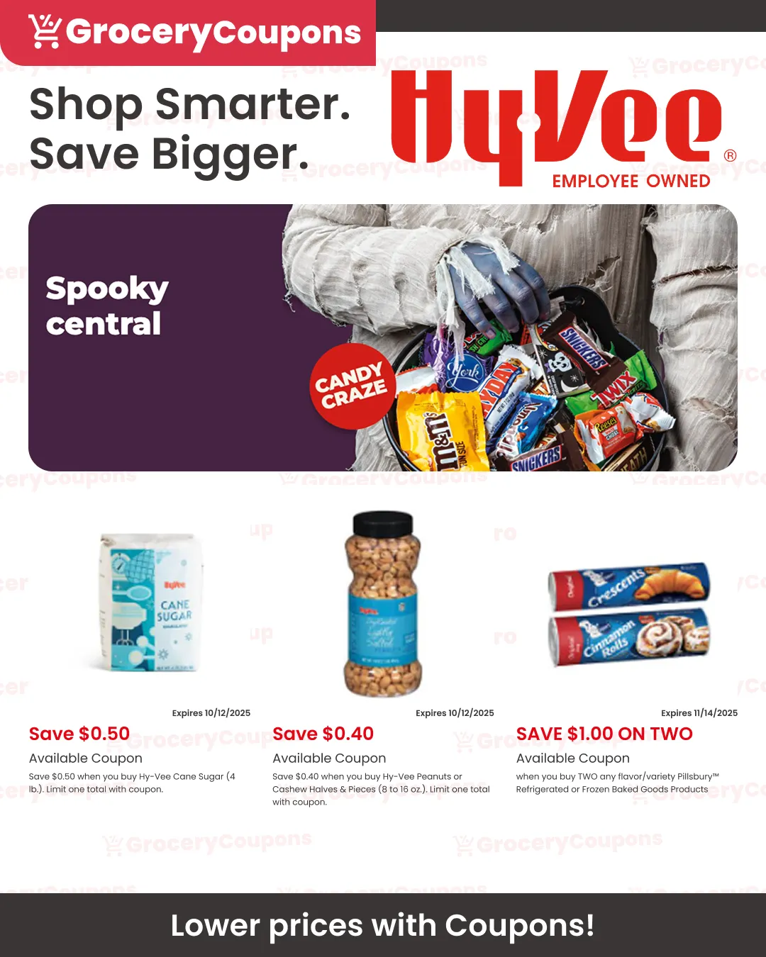 Weekly ad HyVee coupons from October 8 to October 31 2025 - Page 1