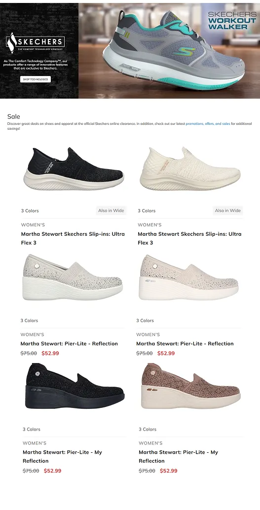 Weekly ad Women's shoes offers from March 25 to April 5 2025 - Page