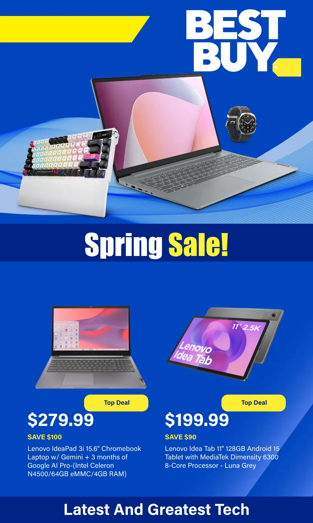 Spring sale! from March 10 to March 24 2026 - flyer page 