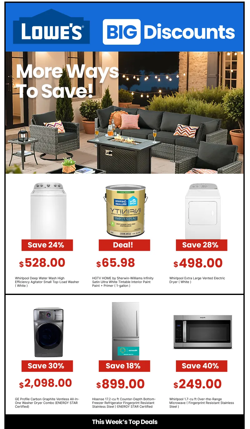 Weekly ad Weekly Ad from September 18 to October 2 2025 - Page 1