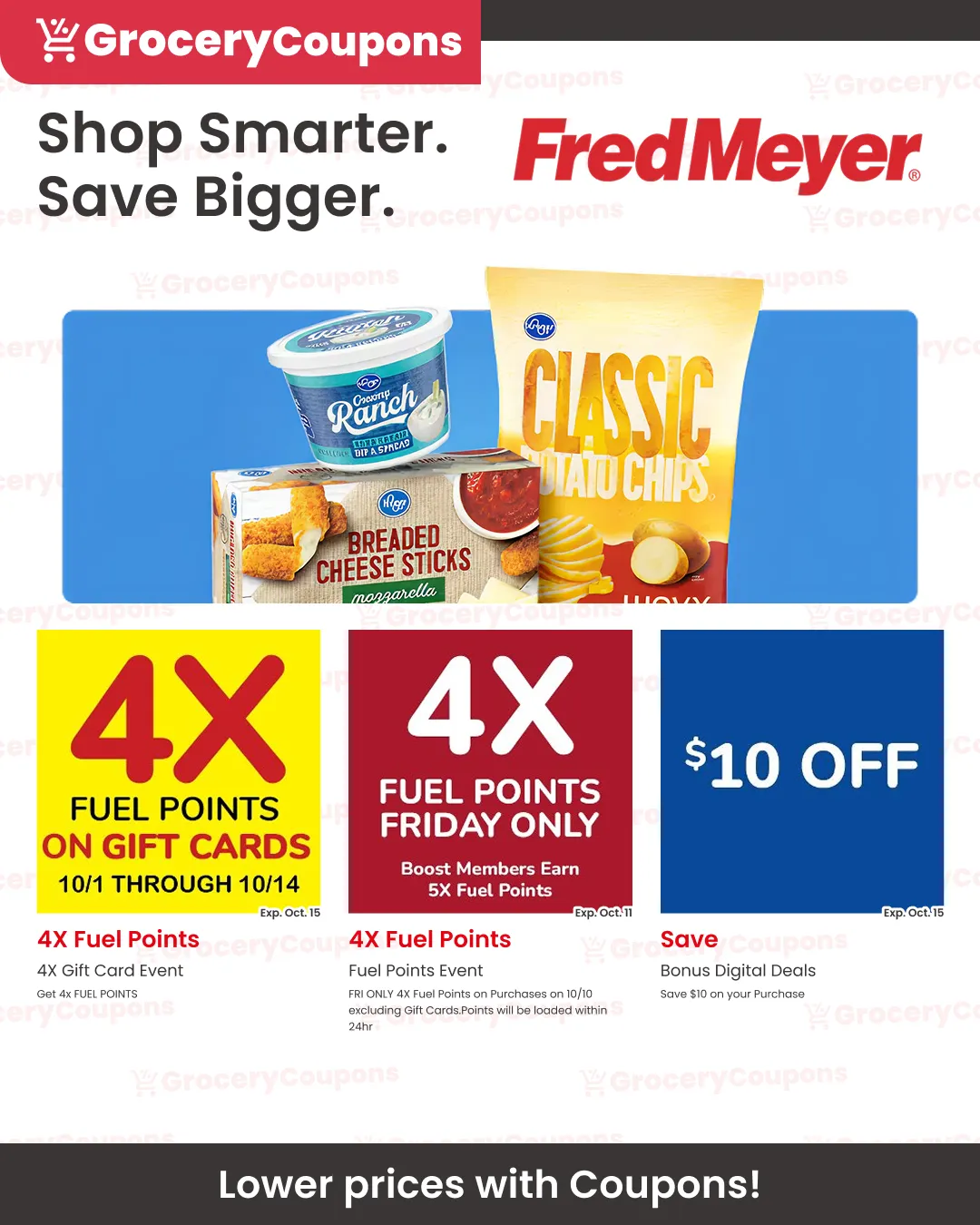 Weekly ad Fred Meyer coupons from October 8 to October 31 2025 - Page 1