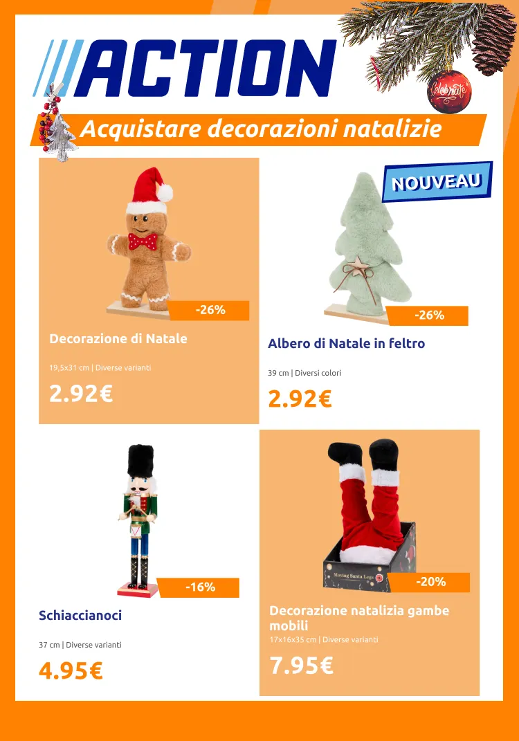 Acquistare decorazioni natalizie da 4 novembre a 18 novembre di 2025 - Pagina del volantino 1