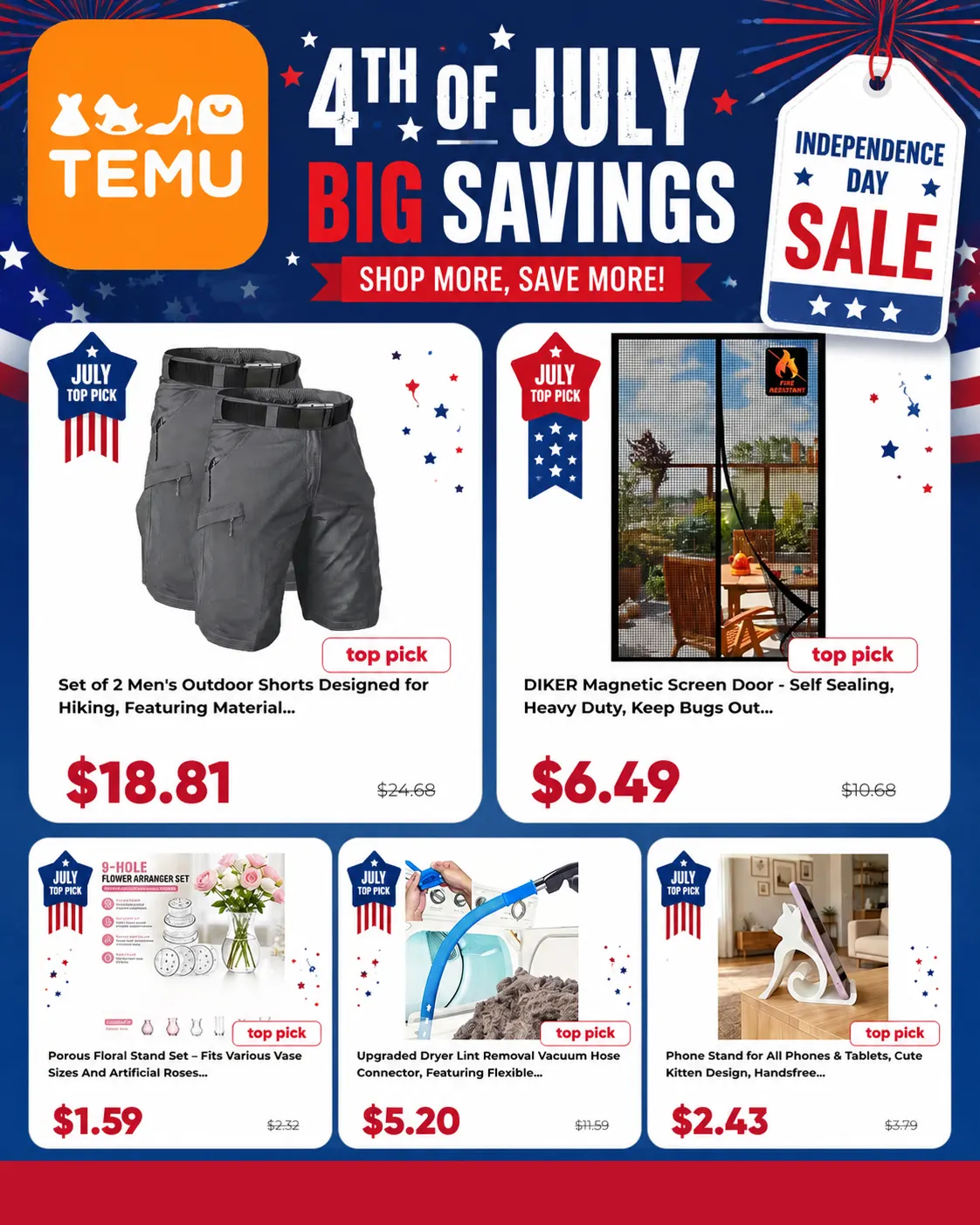 Weekly ad 4th July Sale! from June 29 to July 6 2026 - Page 1