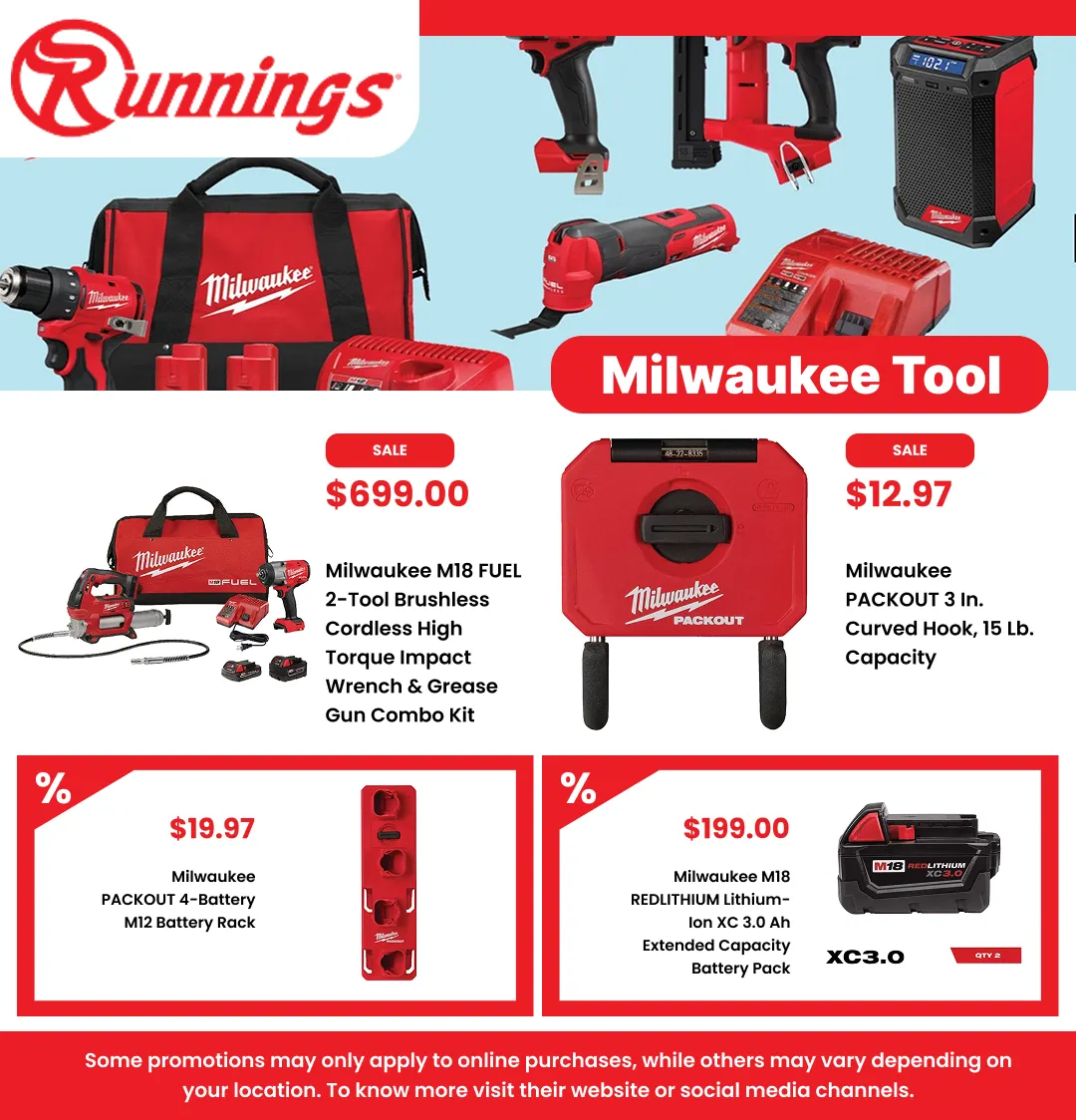 Weekly ad Milwaukee Tool from March 16 to March 30 2026 - Page 1