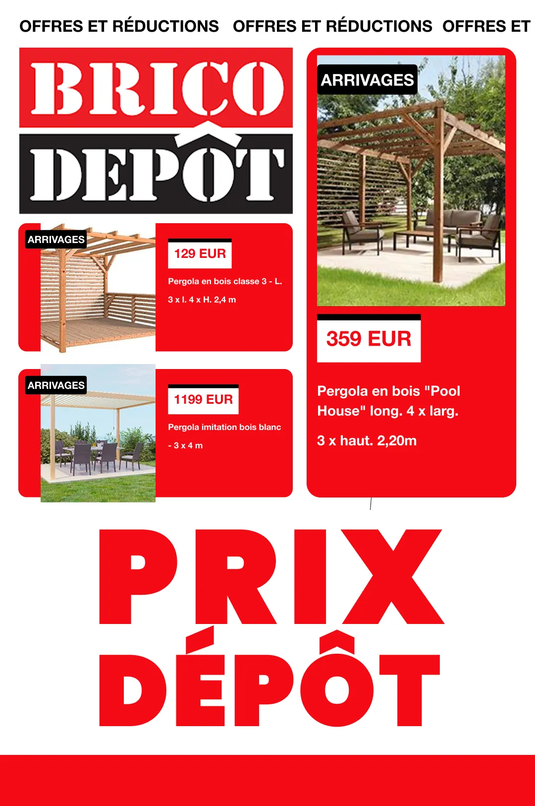 PRIX DÉPÔT du 19 juin au 24 juin 2026 - Catalogue page 1