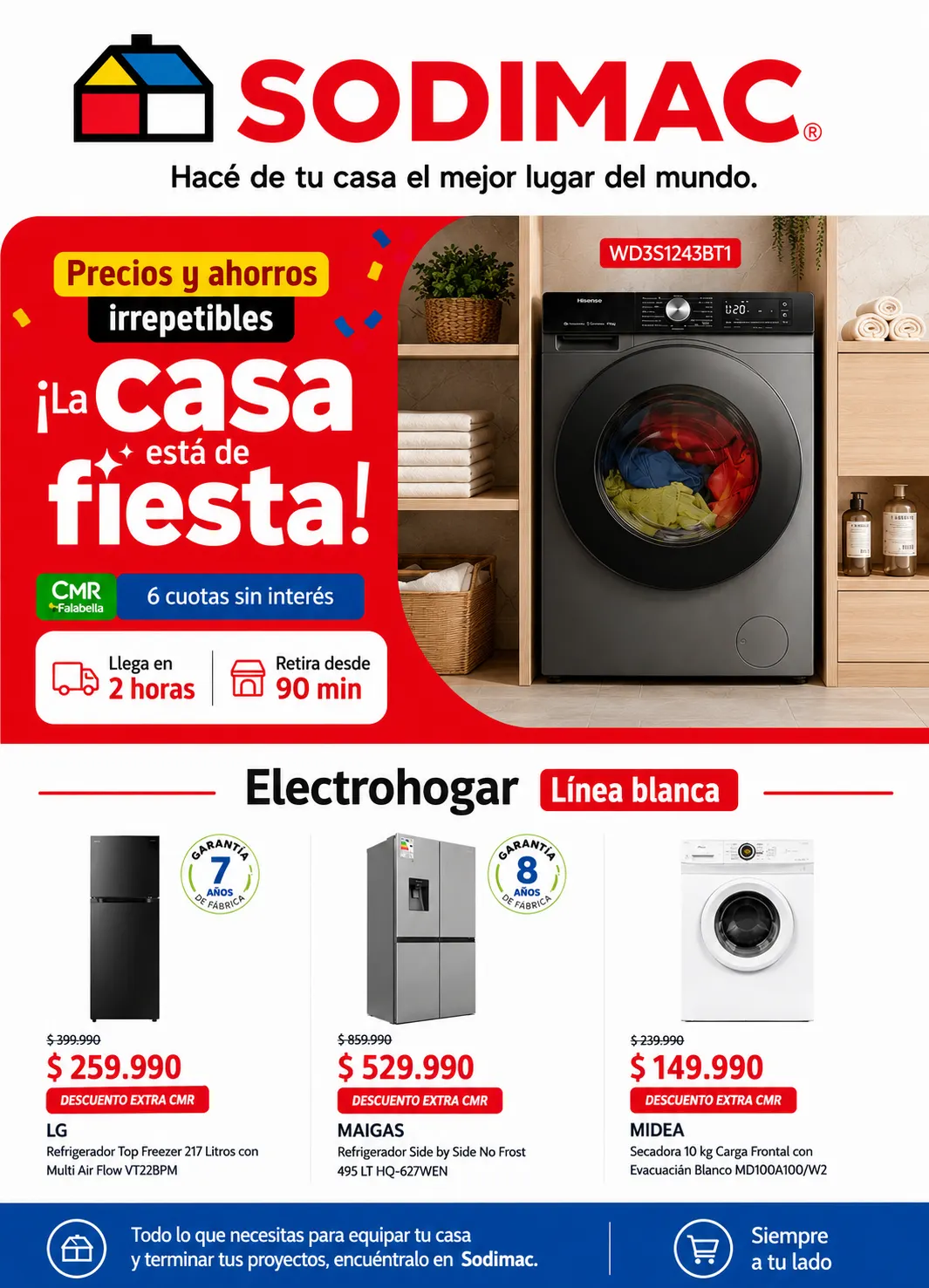 Catálogo de Ofertas Electrohogar  17 de julio al 3 de agosto 2026 - Página 1