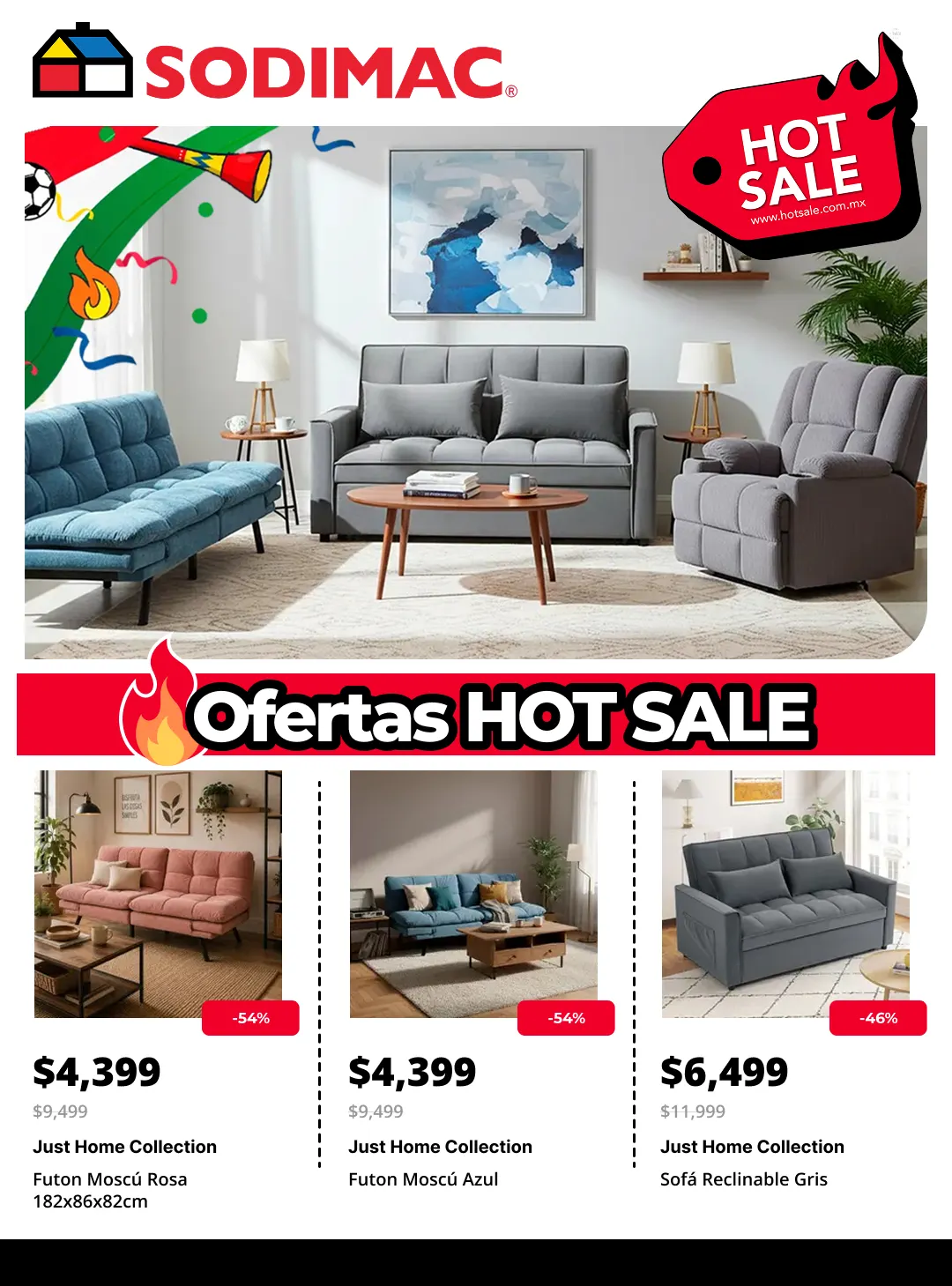 Catálogo de HOT SALE MUEBLES 26 de mayo al 2 de junio 2026 - Pagina 1