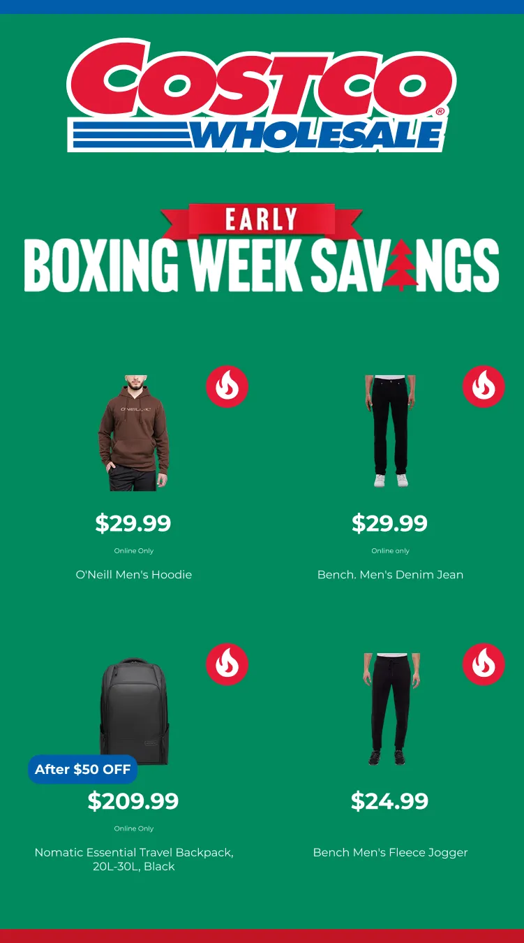 Boxing day from December 23 to January 8 2026 - flyer page 1