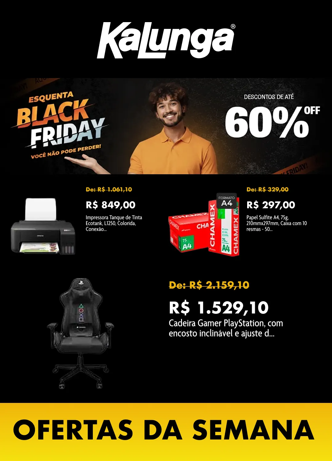 Encarte de Black Friday 7 de novembro até 21 de novembro 2025 - Pagina 1