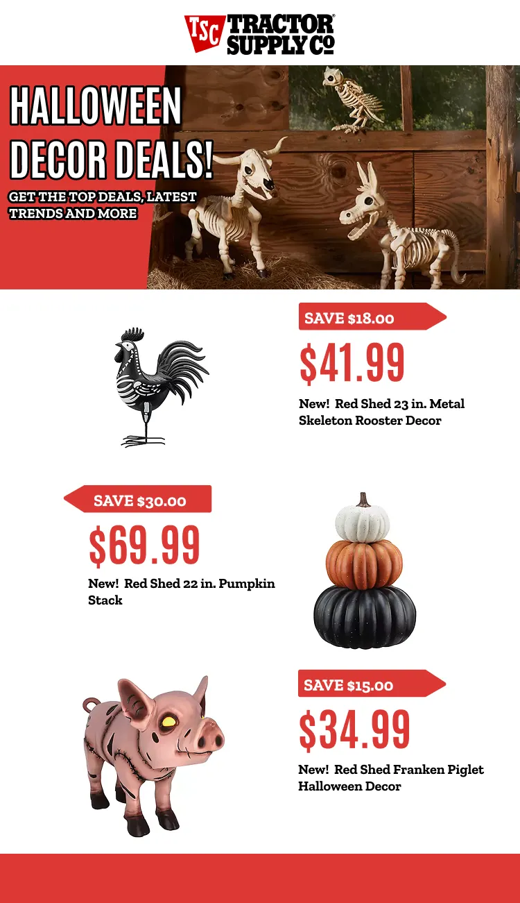 Weekly ad Halloween decor deals! from October 7 to October 21 2025 - Page 1