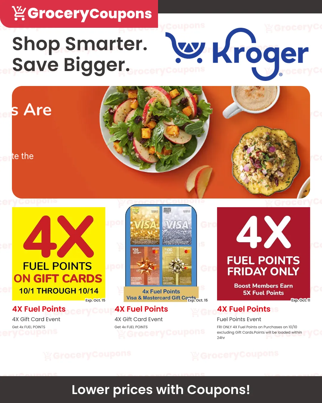 Weekly ad Kroger coupons from October 8 to October 31 2025 - Page 1
