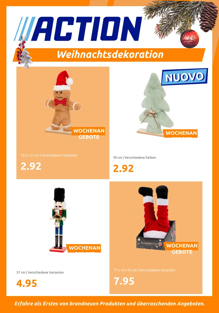 Weihnachtsdekoration von 4. November bis 18. November 2025 - Prospekt seite 1