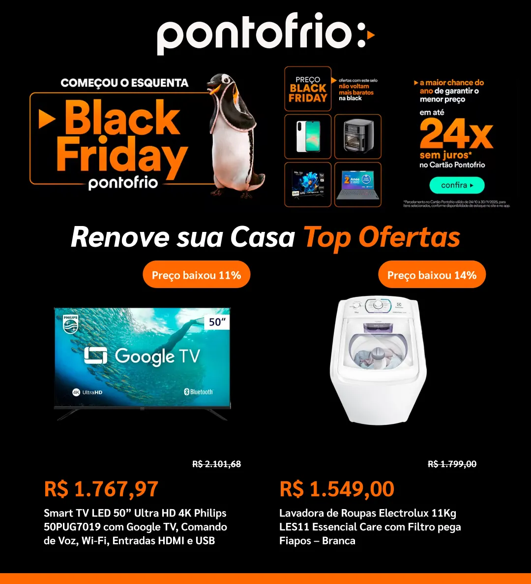 Encarte de Black friday 11 de novembro até 26 de novembro 2025 - Pagina 1