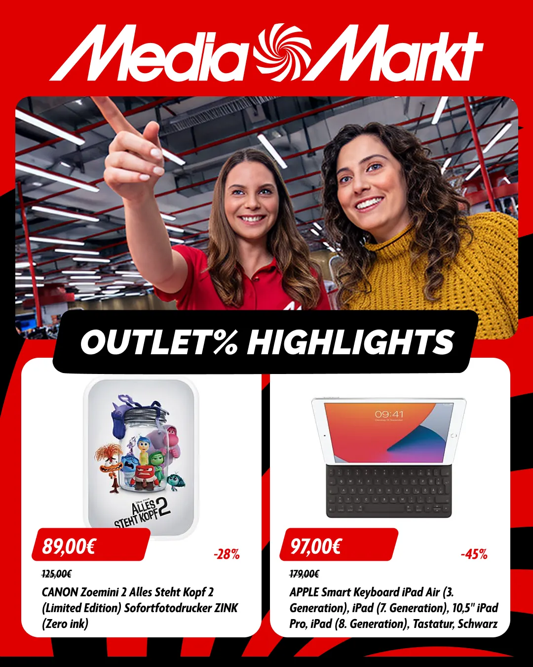 OUTLET% von 30. Mai bis 13. Juni 2026 - Prospekt seite