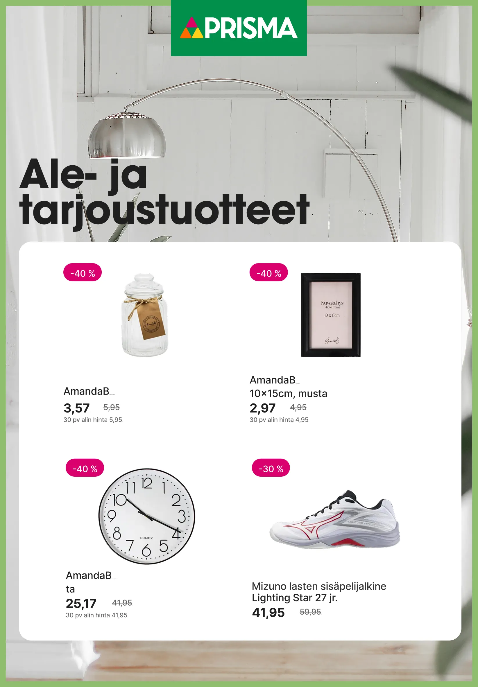 Kaupan Prisma uusimmat tarjoukset voimassa alkaen 28. lokakuuta - 11. marraskuuta 2025 - Tarjouslehti sivu 