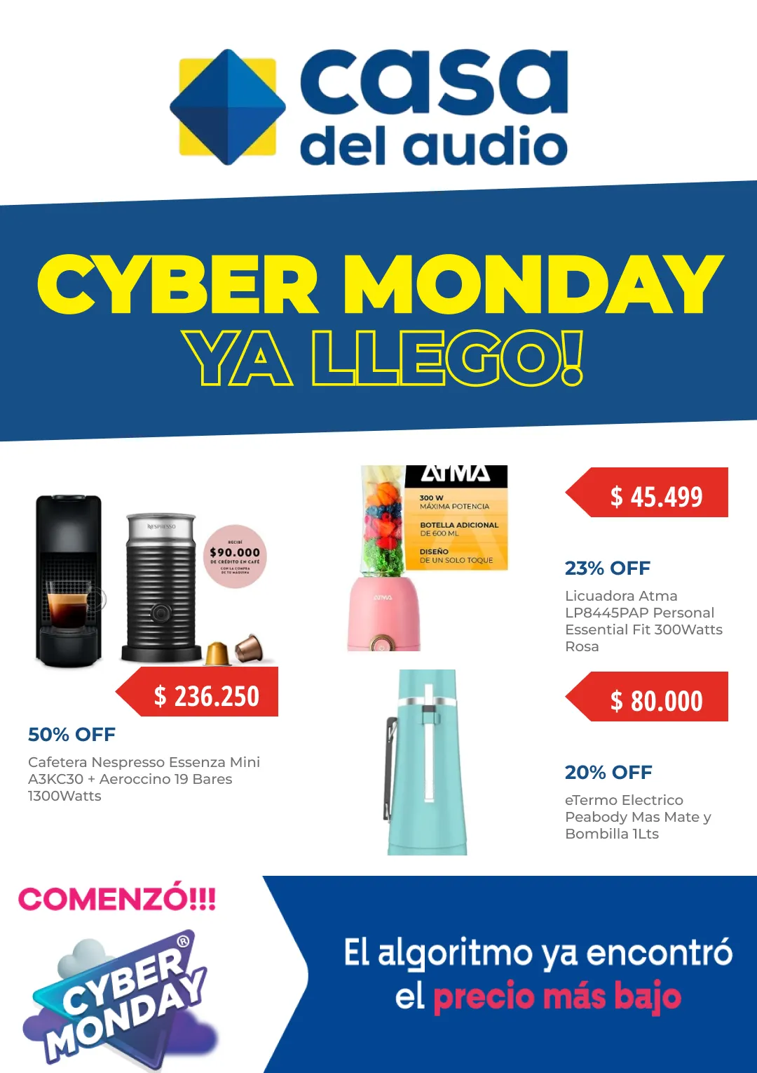 Ofertas de Cyber monday 3 de noviembre al 10 de noviembre 2025 - Página 1 del catálogo