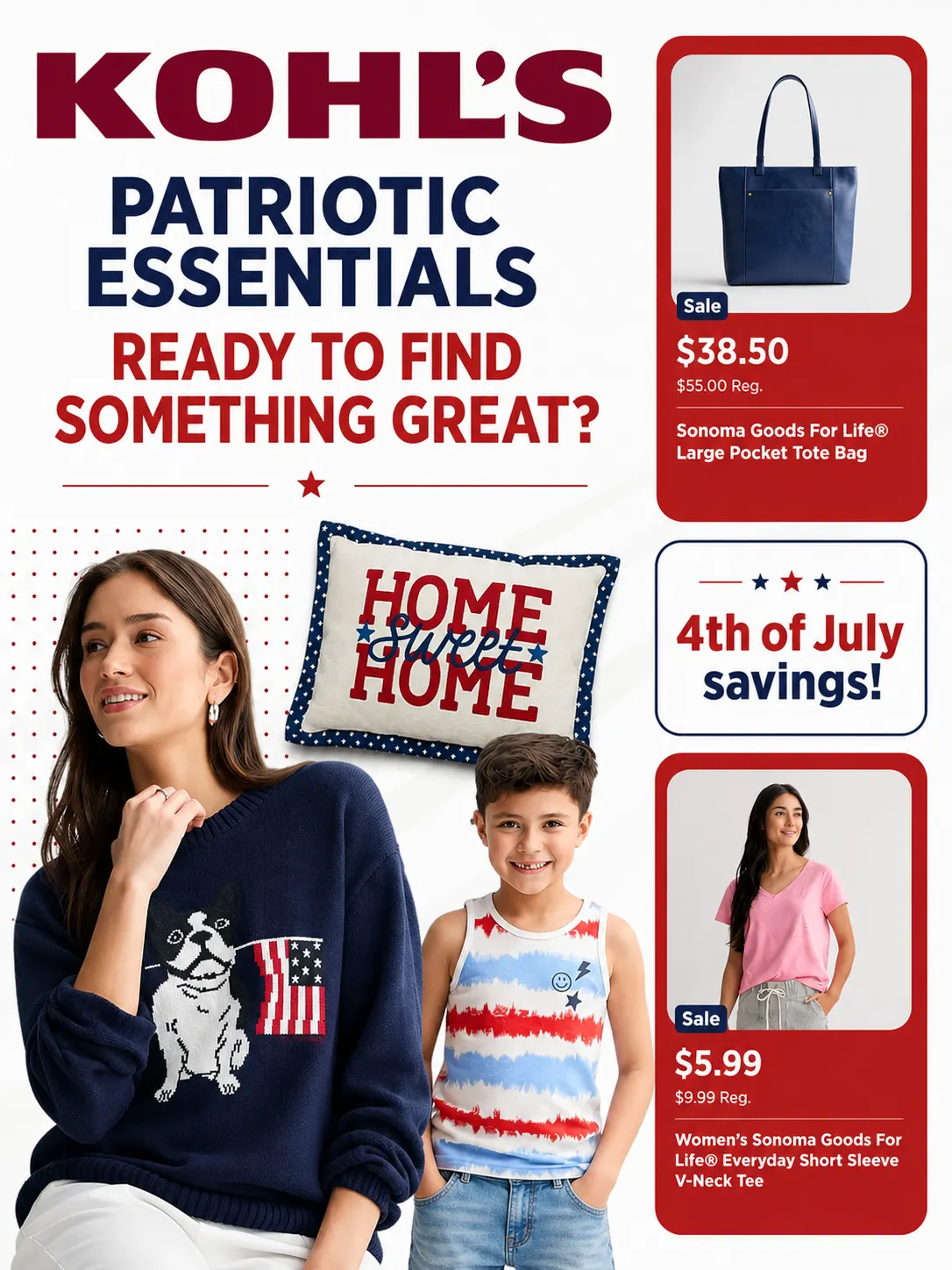 Weekly ad Patriotic Essentials  from June 25 to July 5 2026 - Page 