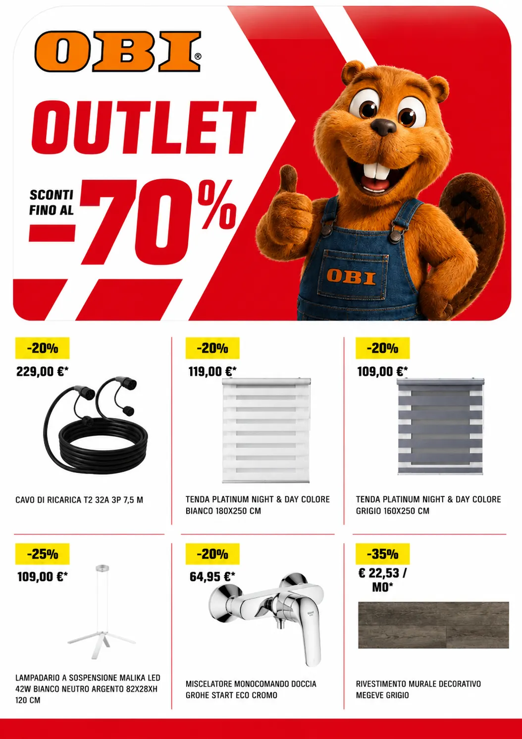 OBI Outlet da 2 luglio a 17 luglio di 2026 - Pagina del volantino 1