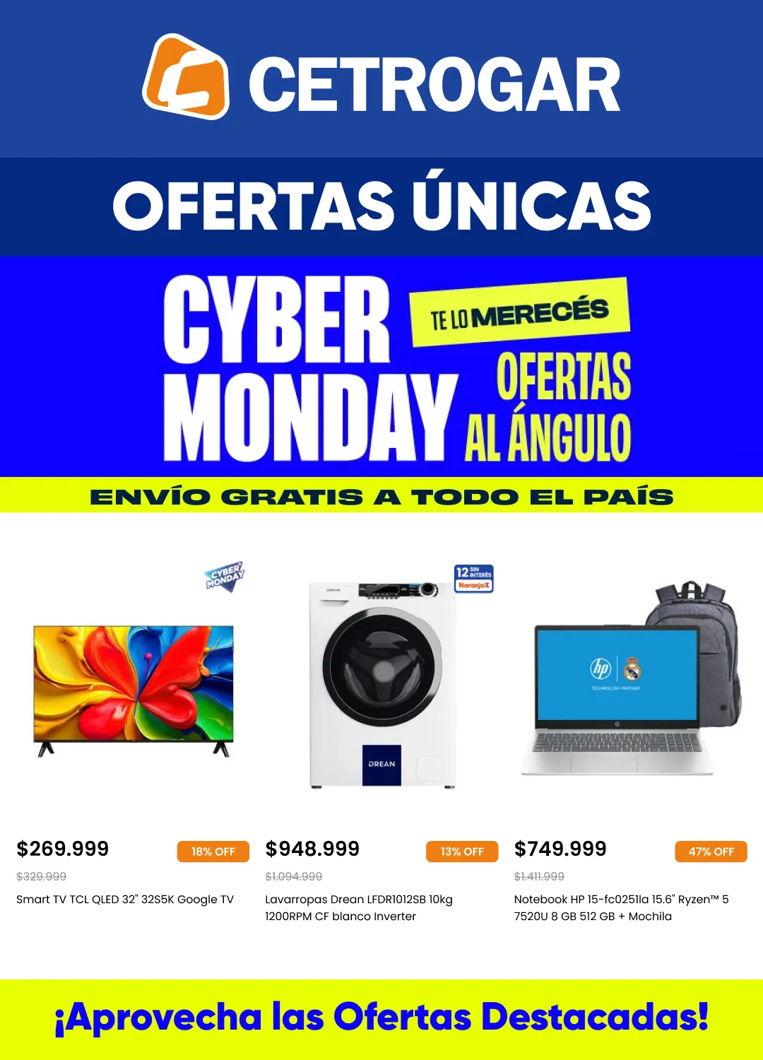 Cyber monday - 7 de noviembre 10 de noviembre 2025