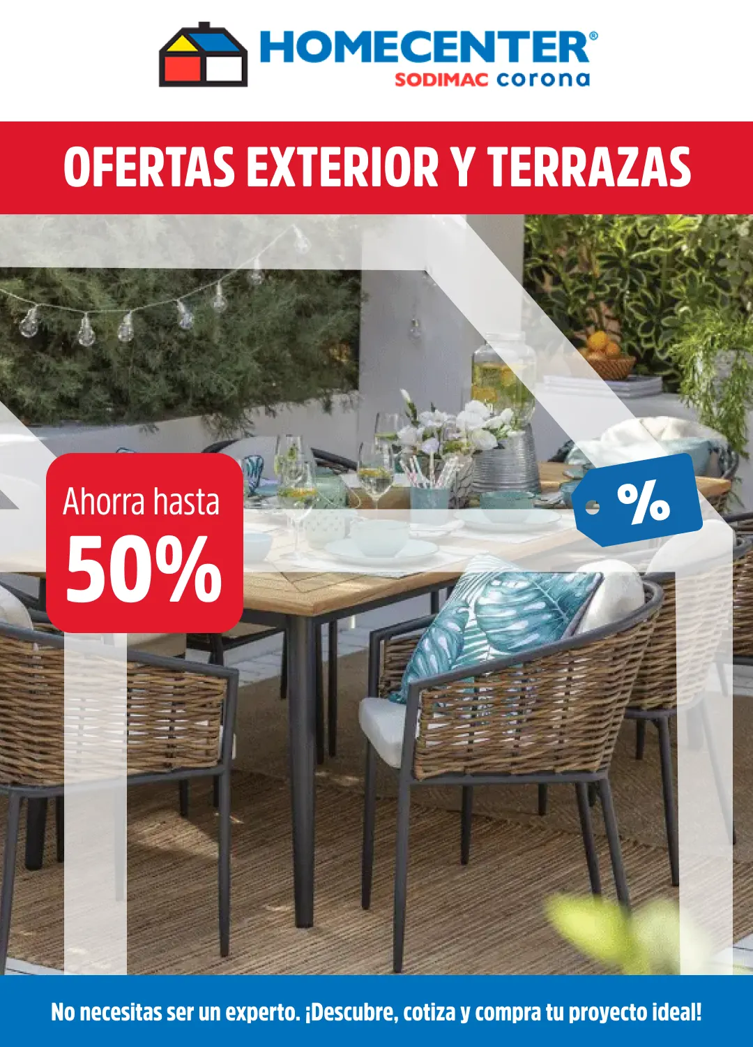 Catalogo de ofertas EXTERIOR Y TERRAZAS 21 de abril al 5 de mayo 2026 - Pag 1