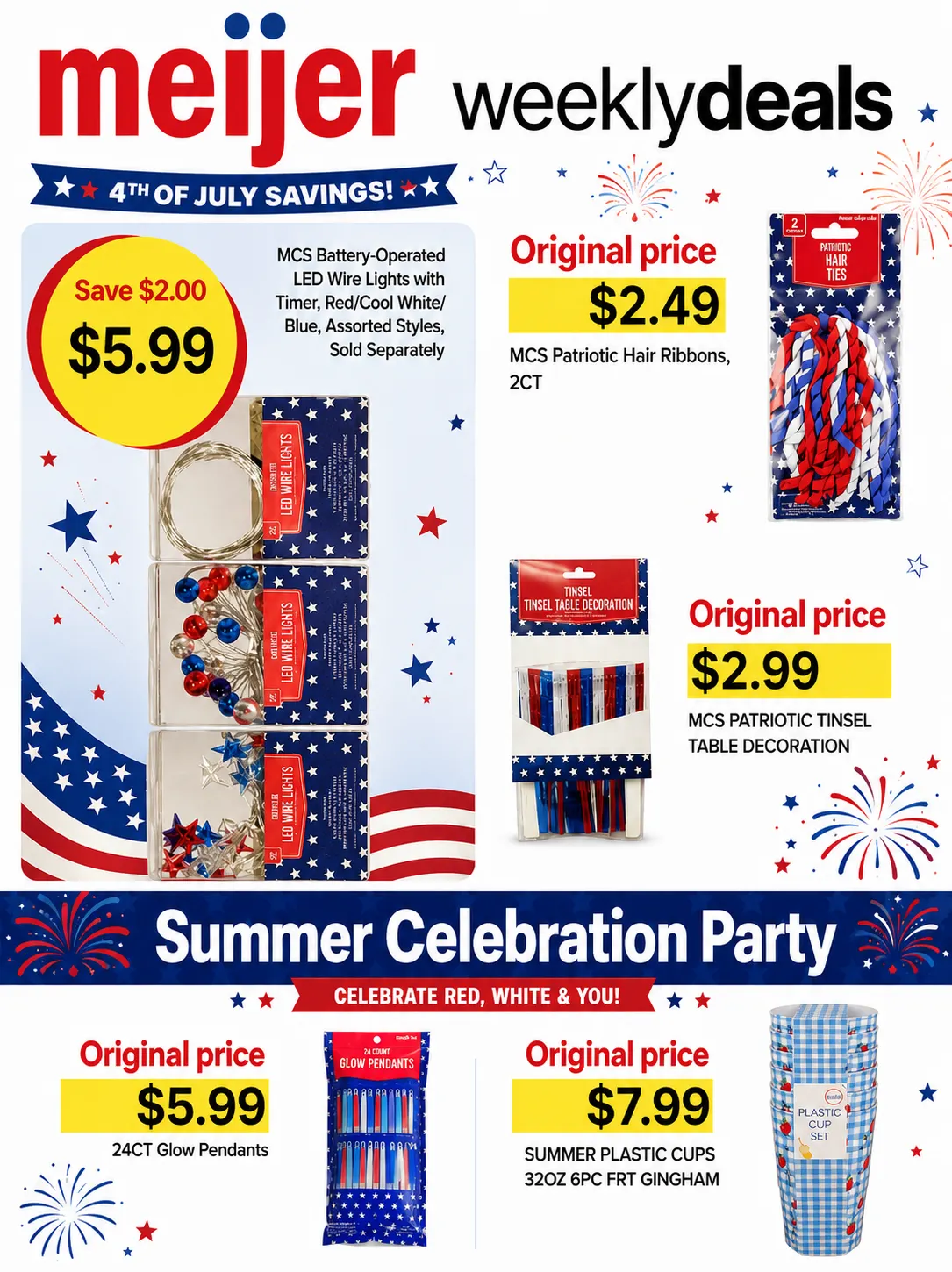 Weekly ad Summer Celebration Party from June 23 to July 4 2026 - Page
