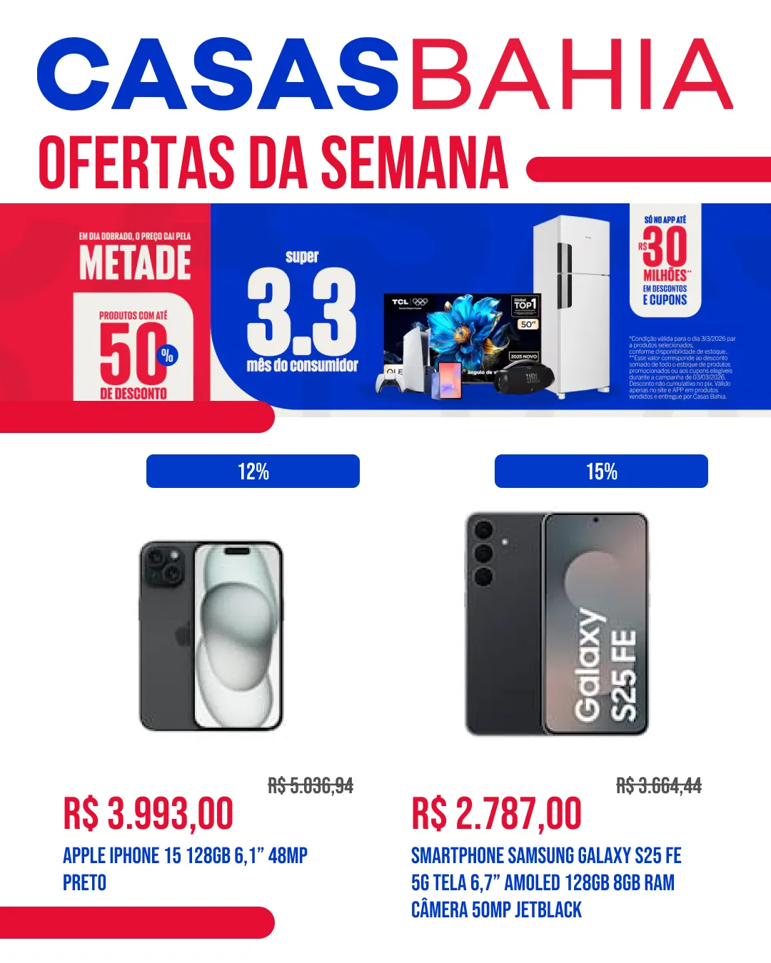 Encarte de Ofertas 3 de março até 17 de março 2026 - Pagina 1