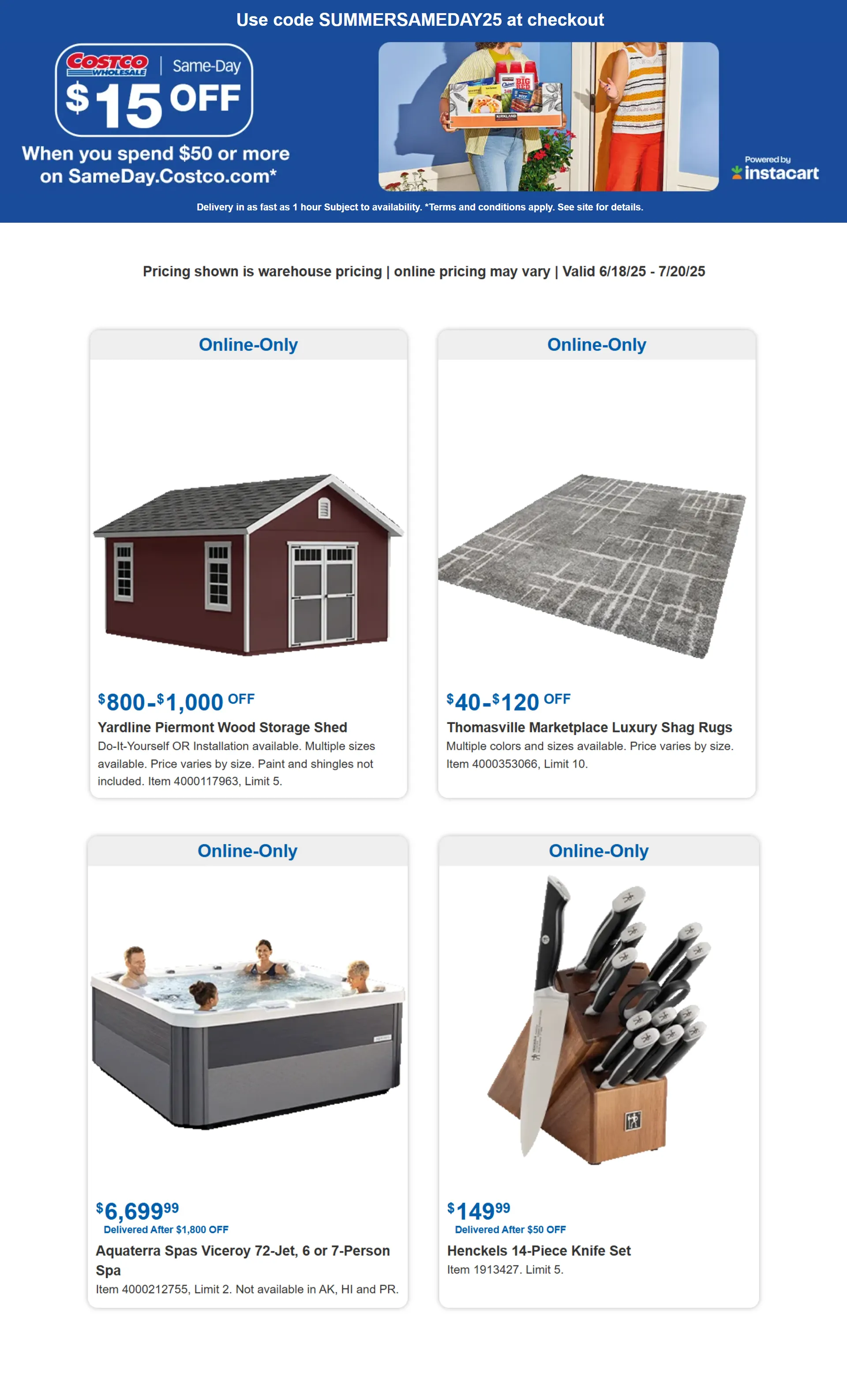 Weekly ad Super Savings from June 18 to July 20 2025 - Page 3