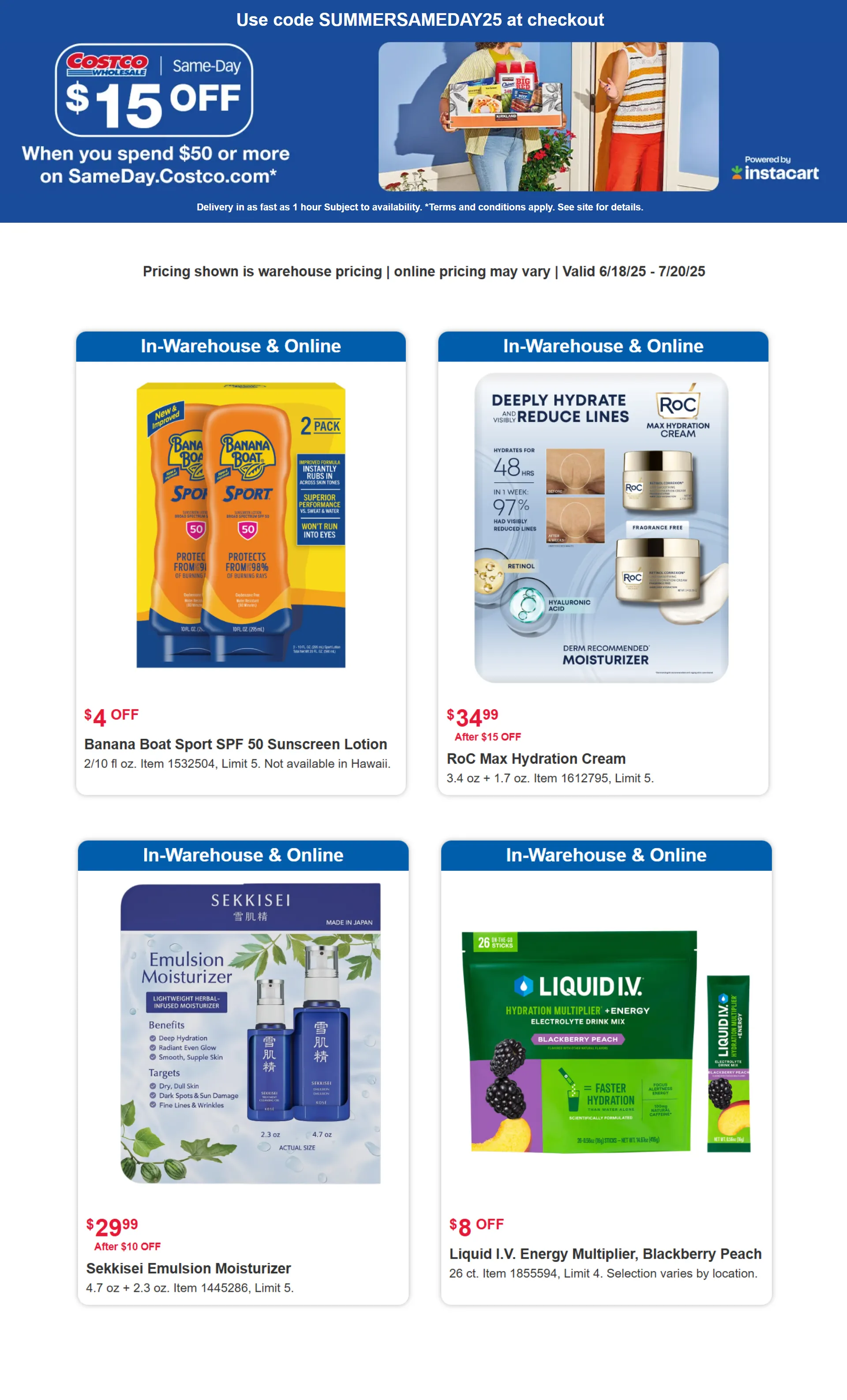 Weekly ad Super Savings from June 18 to July 20 2025 - Page 14