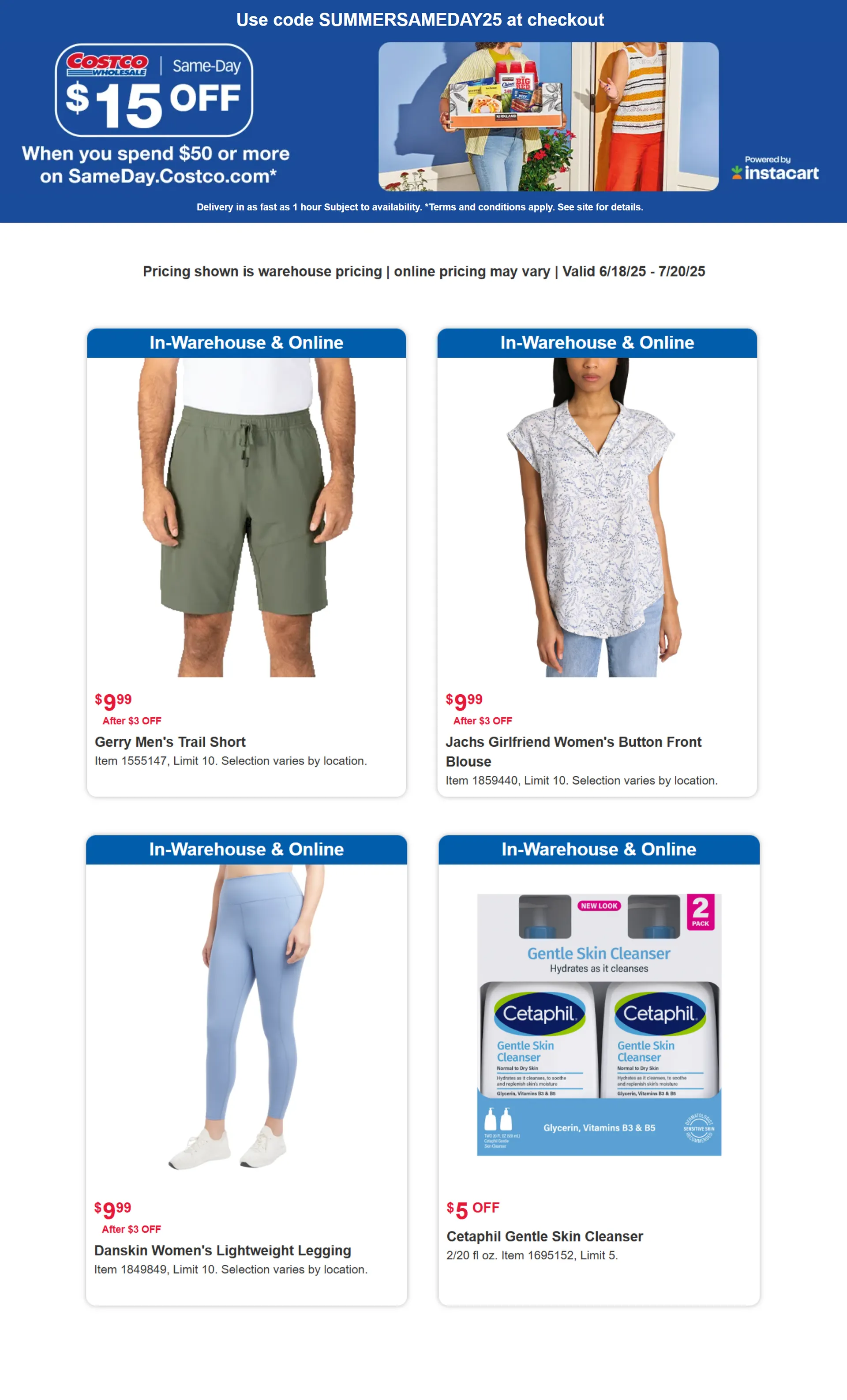 Weekly ad Super Savings from June 18 to July 20 2025 - Page 9