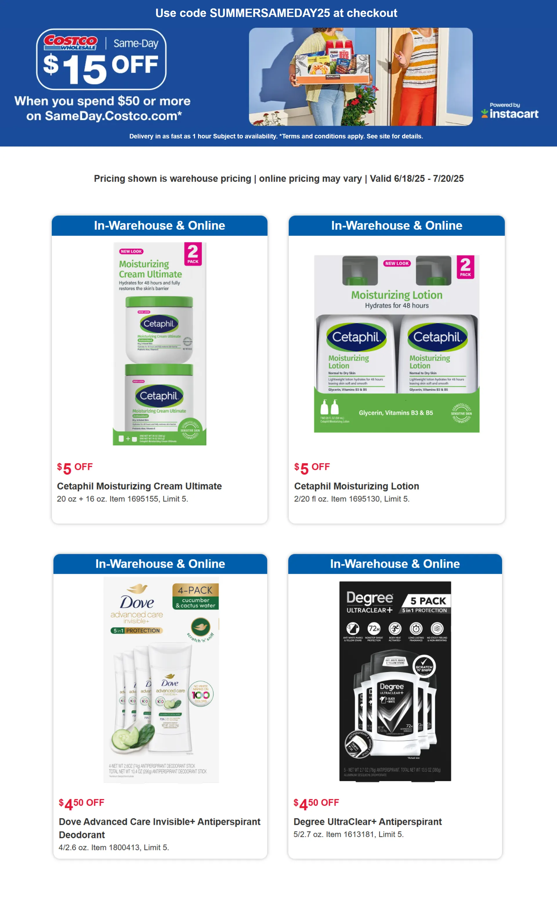Weekly ad Super Savings from June 18 to July 20 2025 - Page 6