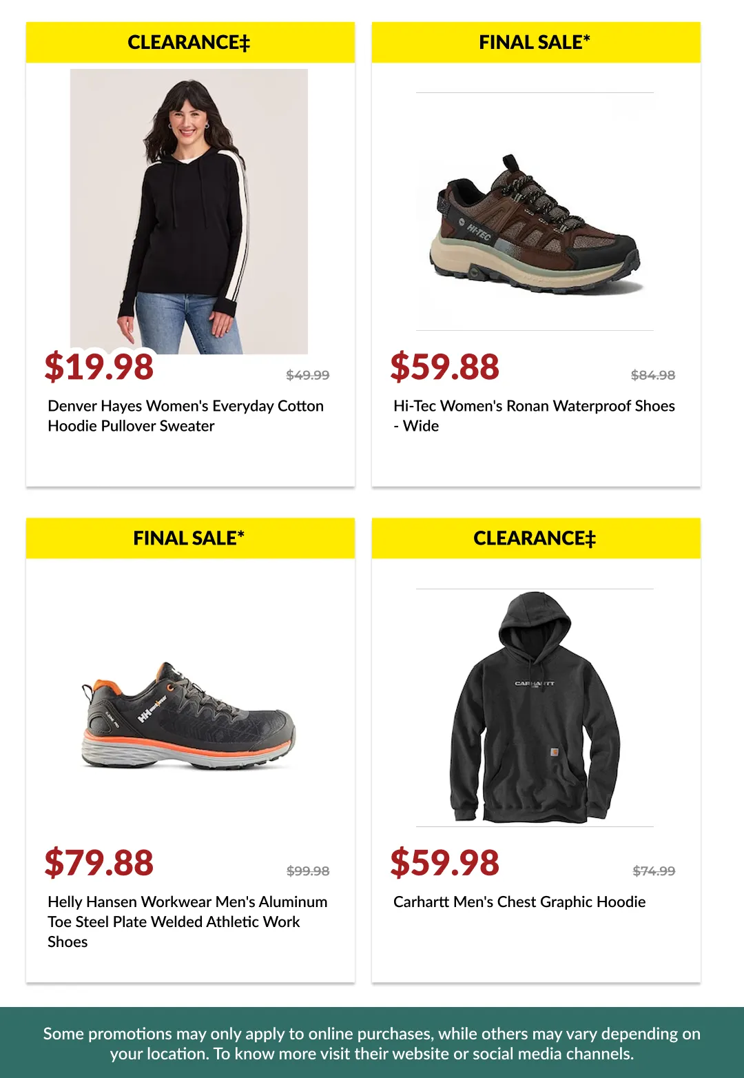 Sale & clearance from June 18 to July 2 2026 - flyer page 20