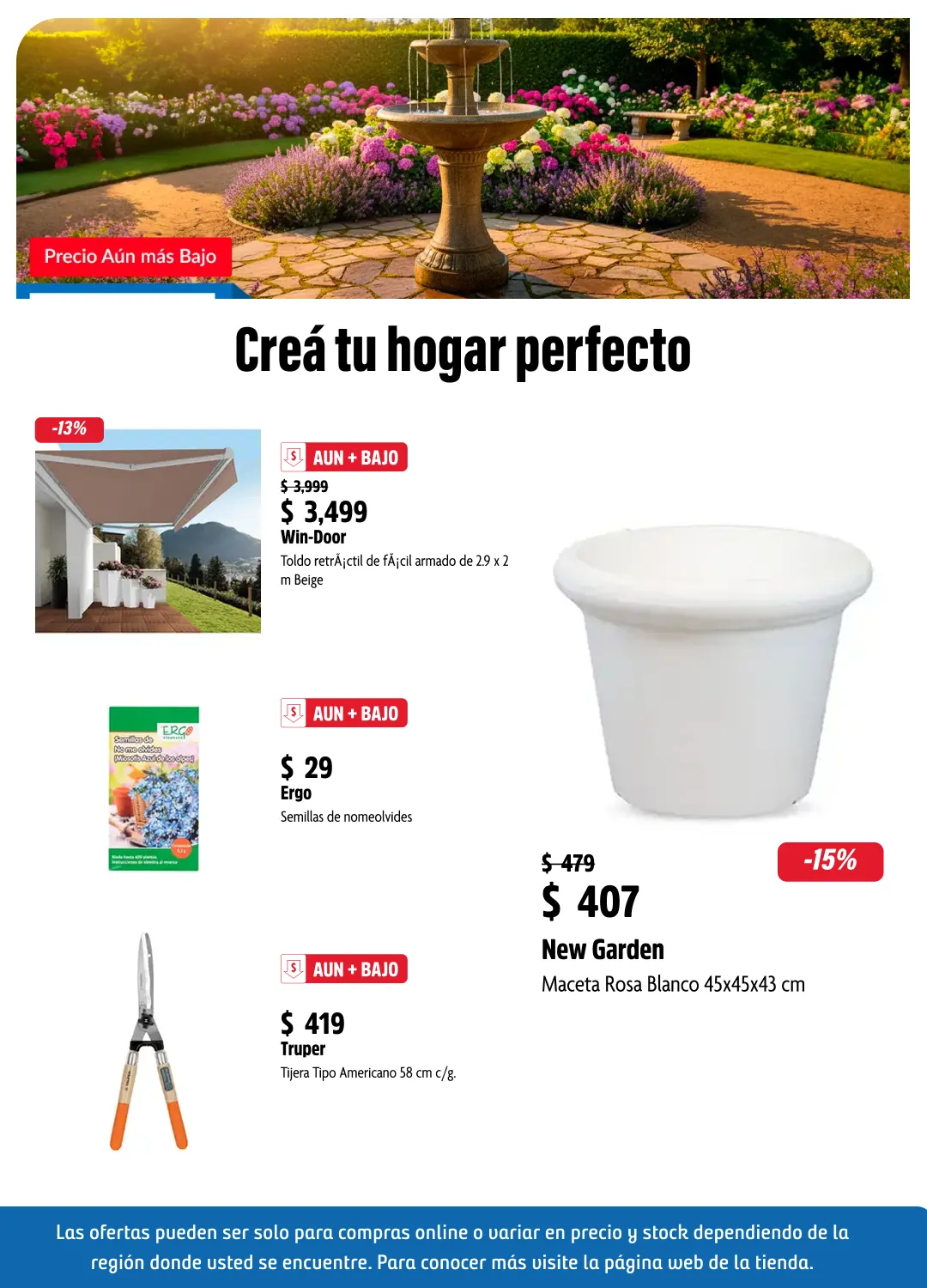 Catálogo de Ofertas Aire Libre y Jardín 21 de abril al 5 de mayo 2026 - Pagina 8