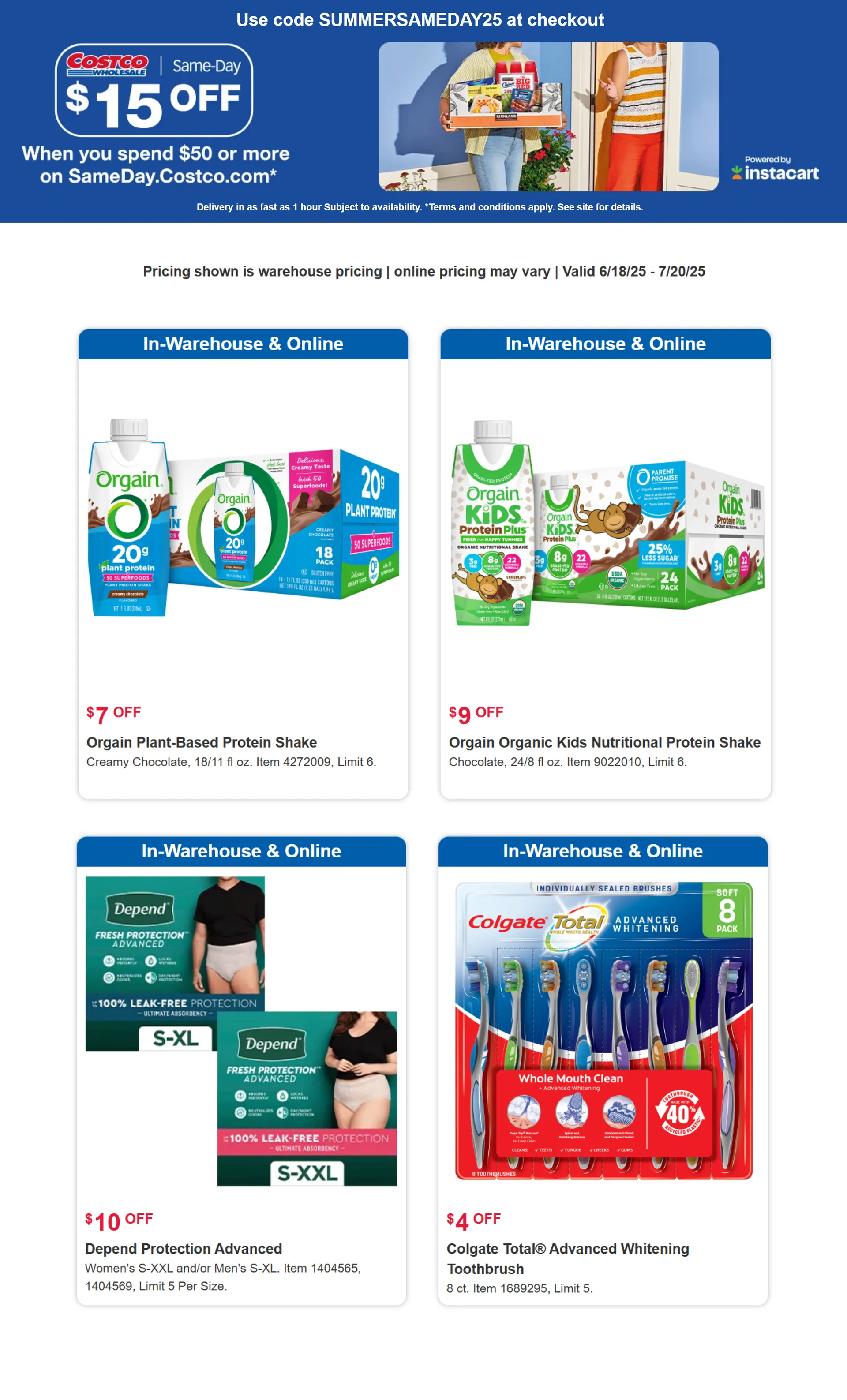 Weekly ad Super Savings from June 18 to July 20 2025 - Page 13