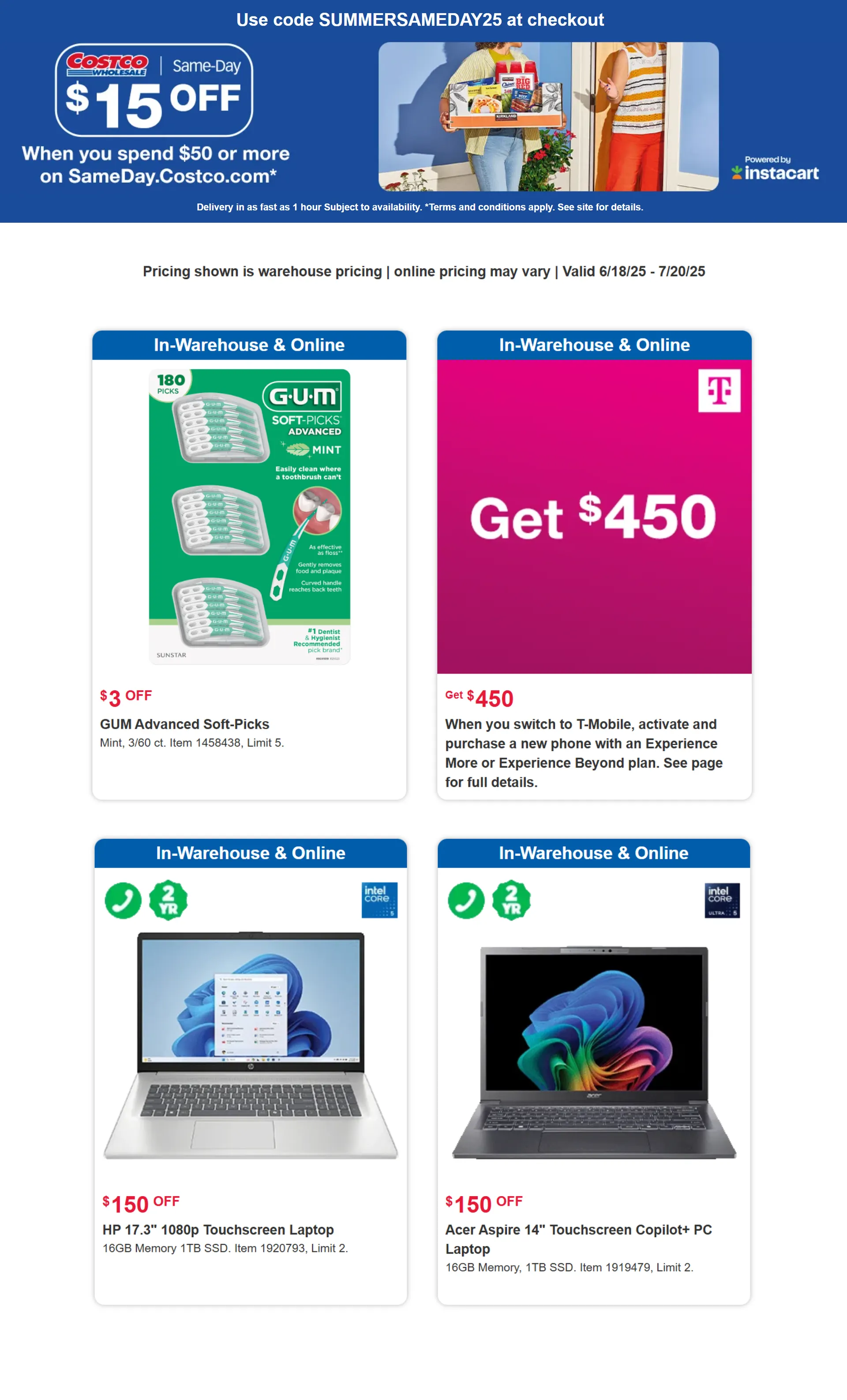Weekly ad Super Savings from June 18 to July 20 2025 - Page 11
