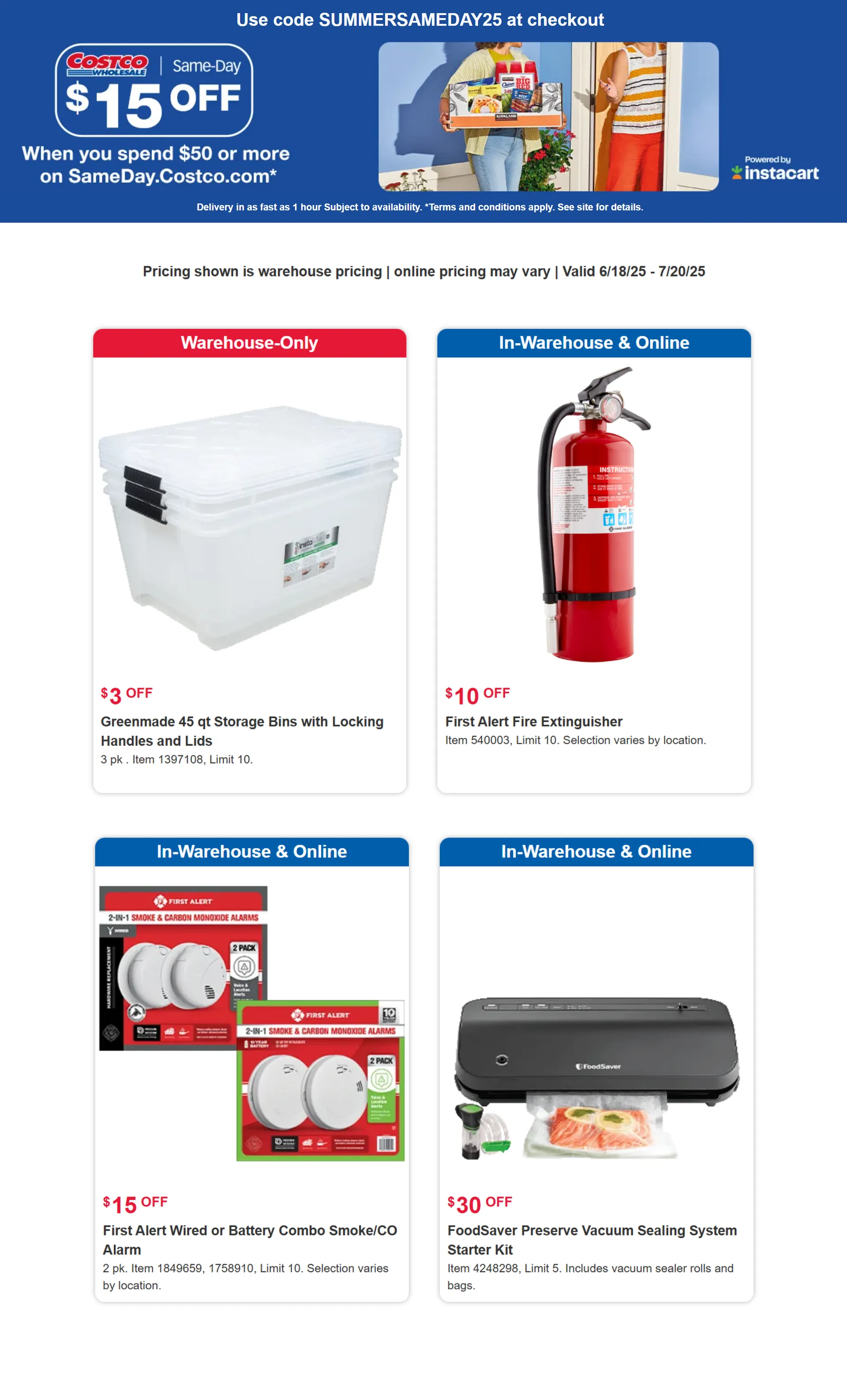 Weekly ad Super Savings from June 18 to July 20 2025 - Page 5